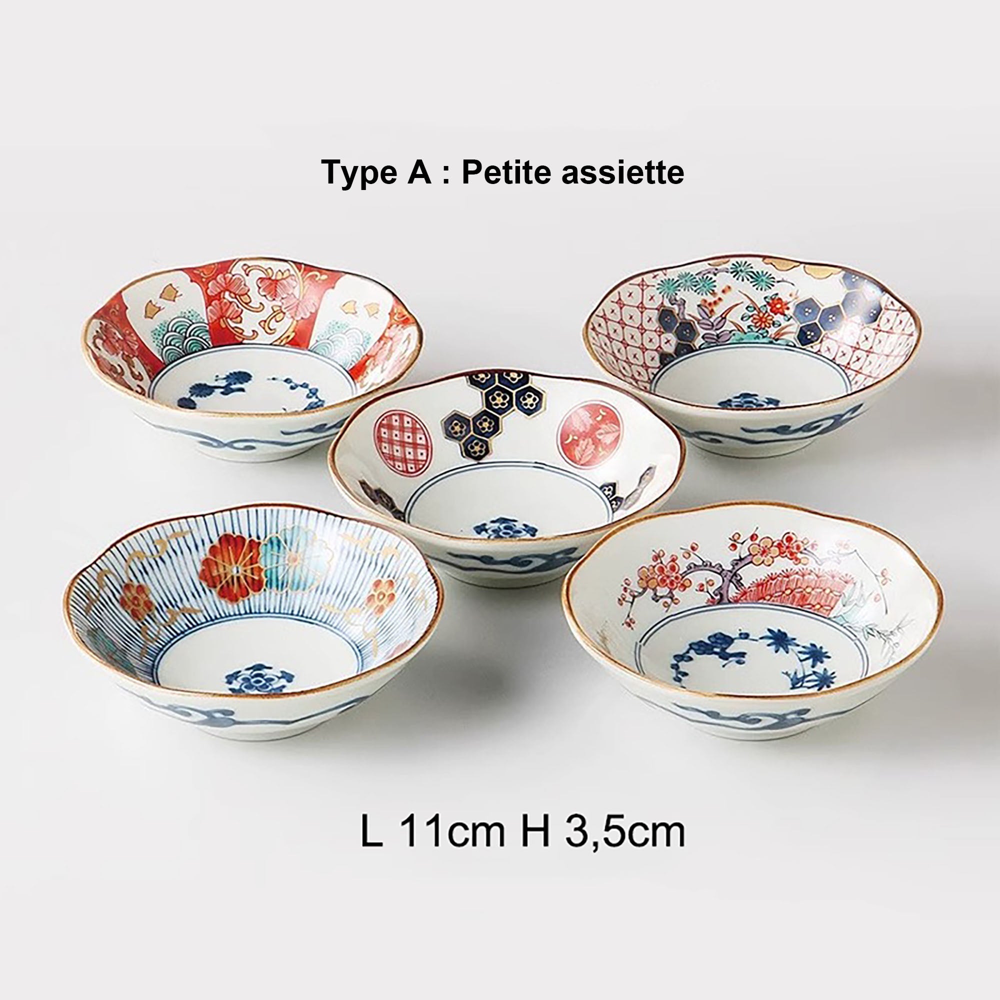 Koimari plates こいまり