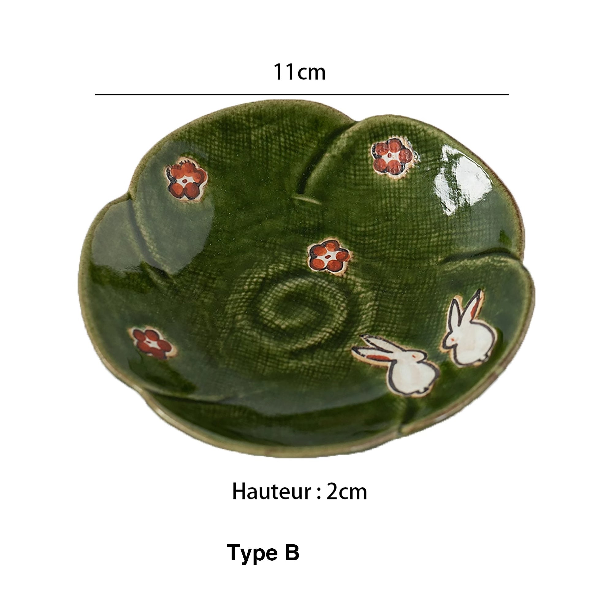ASSIETTE-SETO-VERT