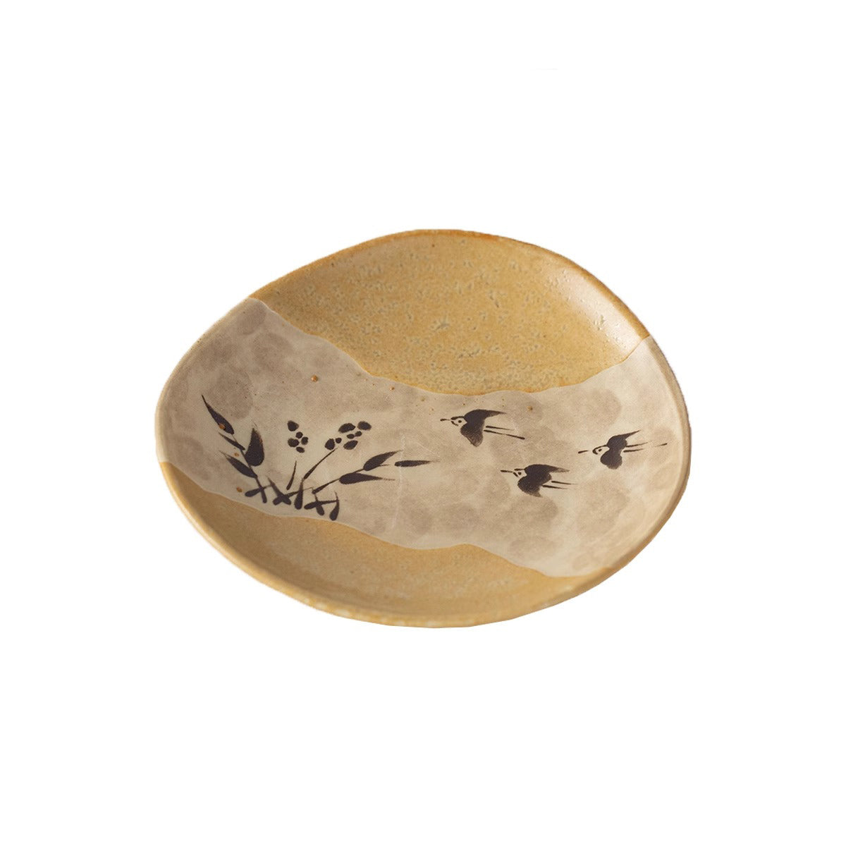 Assiette artisanale Seto-yaki