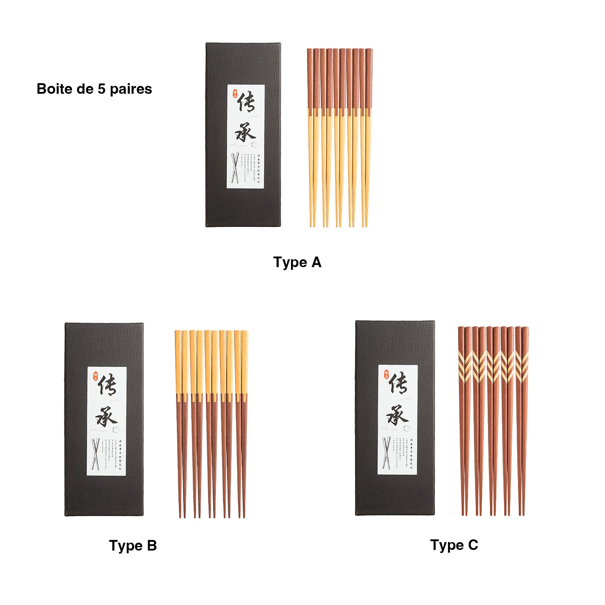 BAGUETTE traditionnel japonais