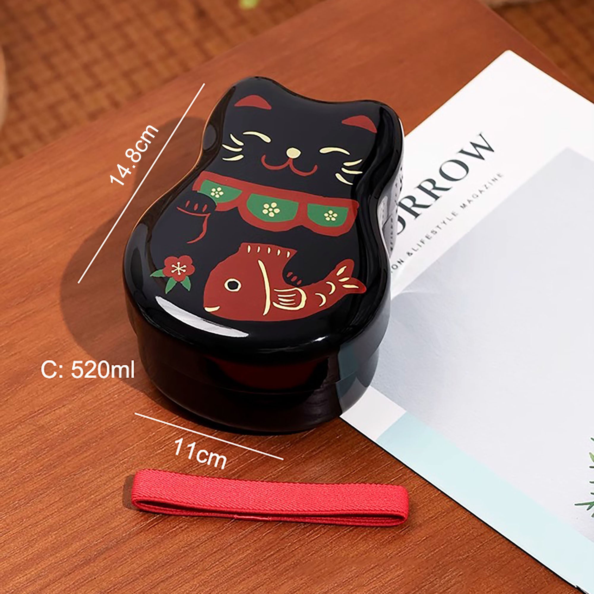 Maneki-Neko-Bento-Box von Hakoya