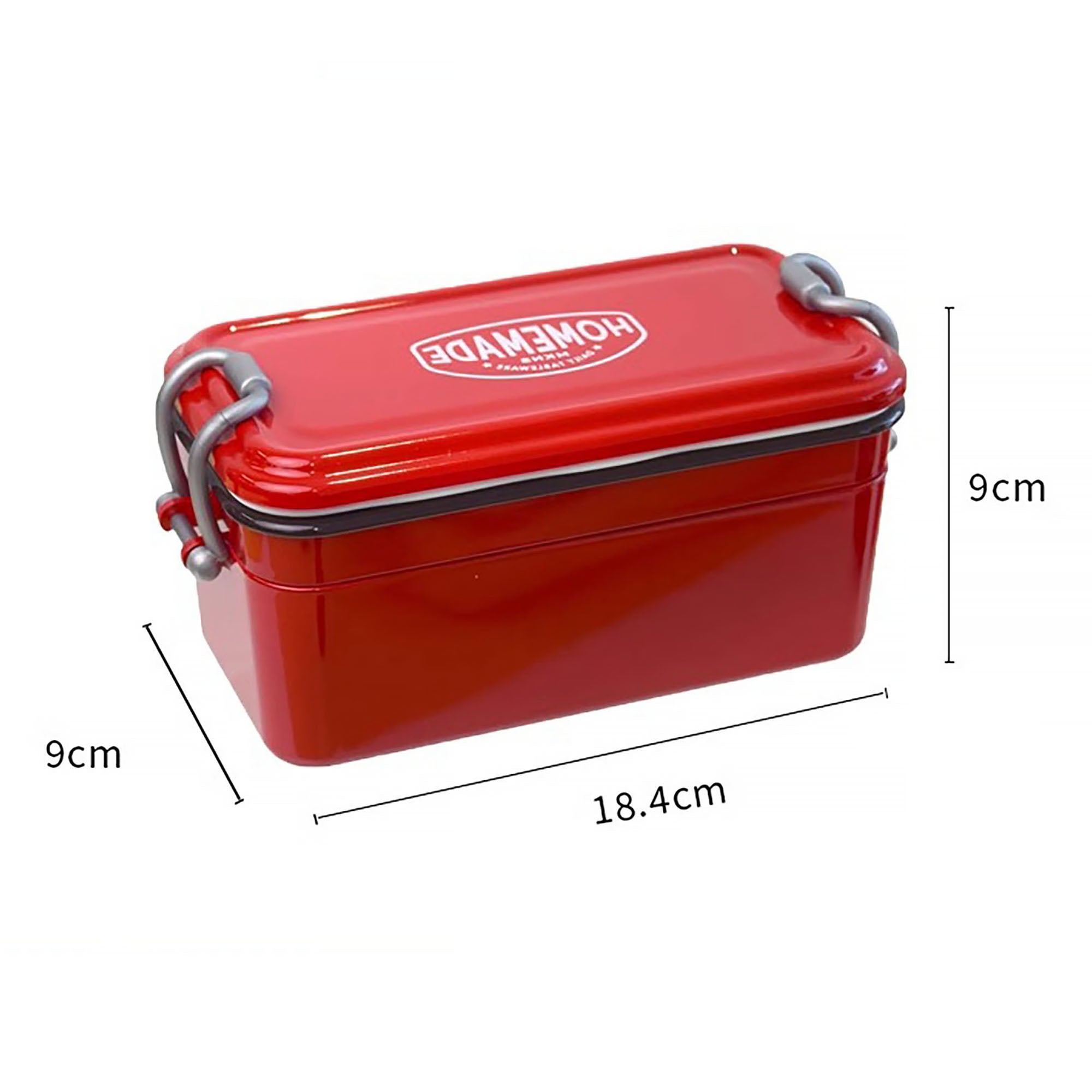 Retro Double Layer Bento Box by SABU