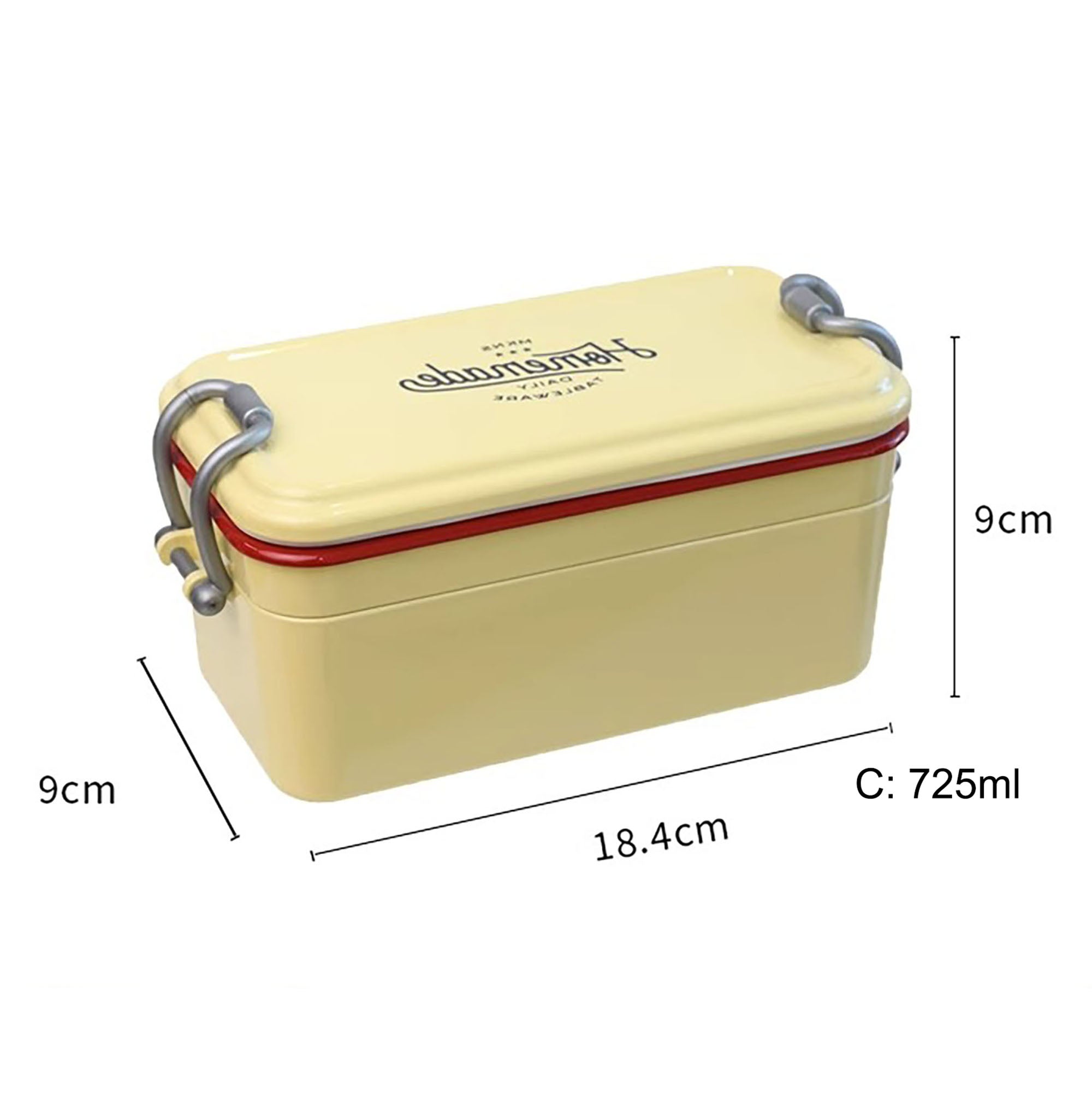 Boîte à bento double couche rétro par SABU