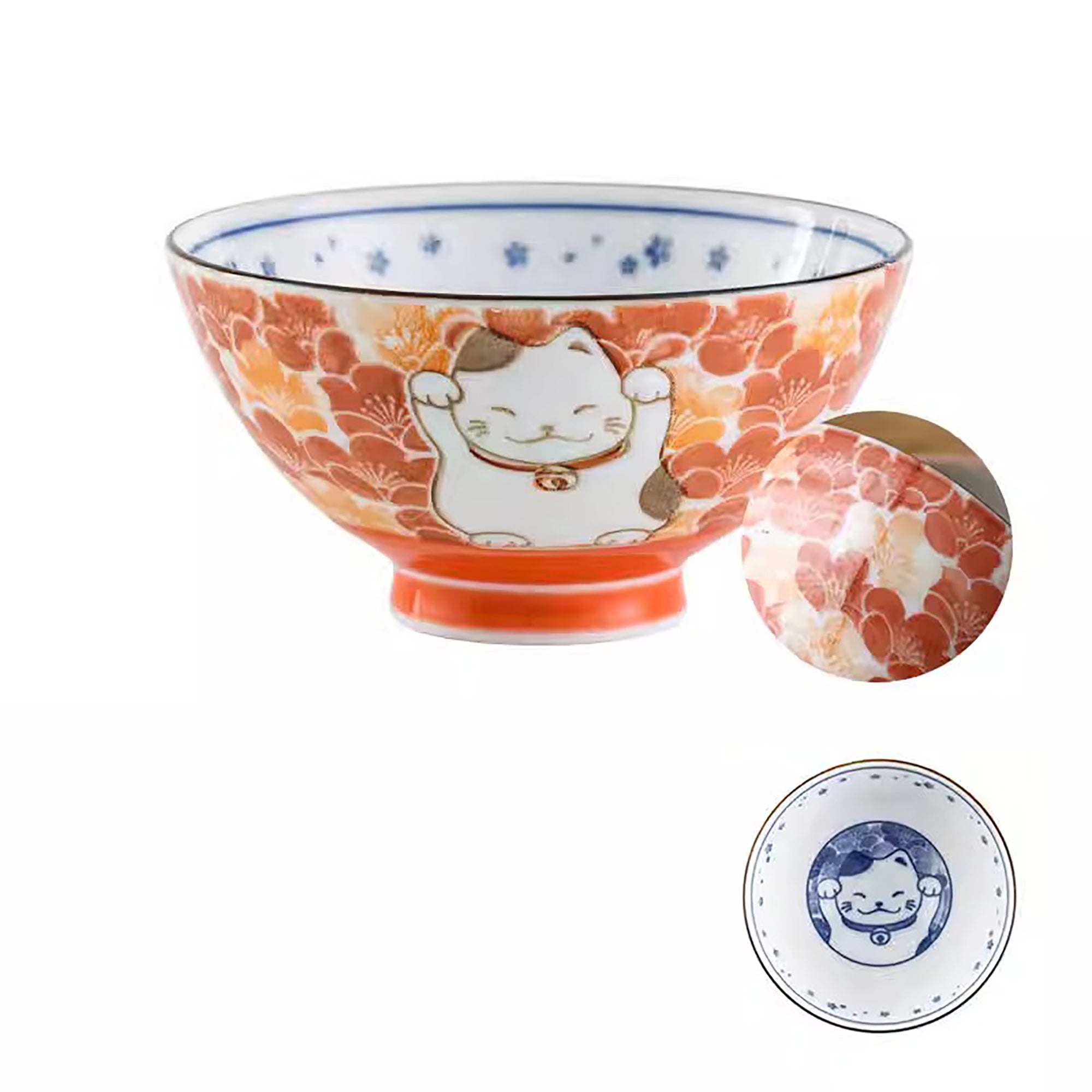 Rice bowl with cute animal designs