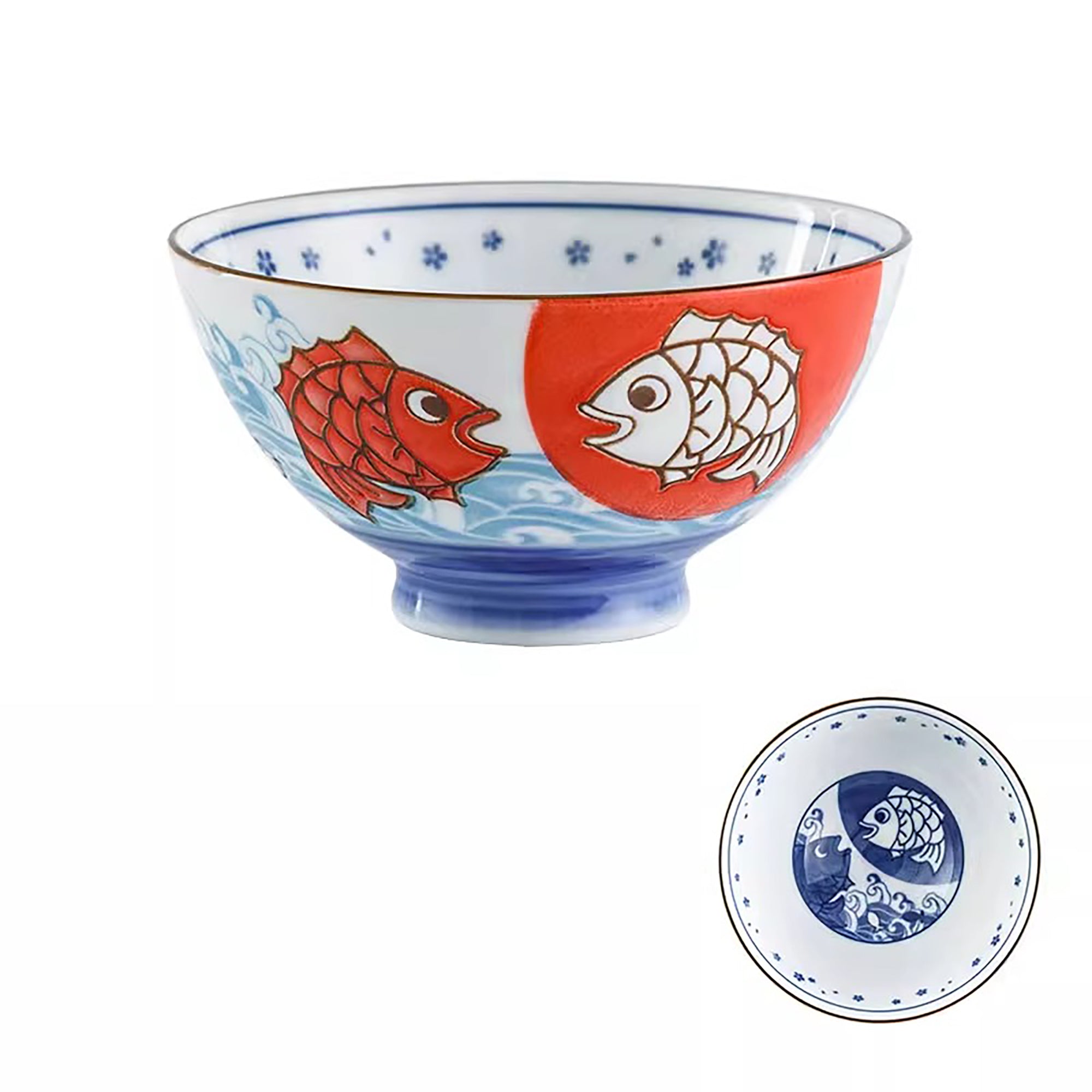 Rice bowl with cute animal designs