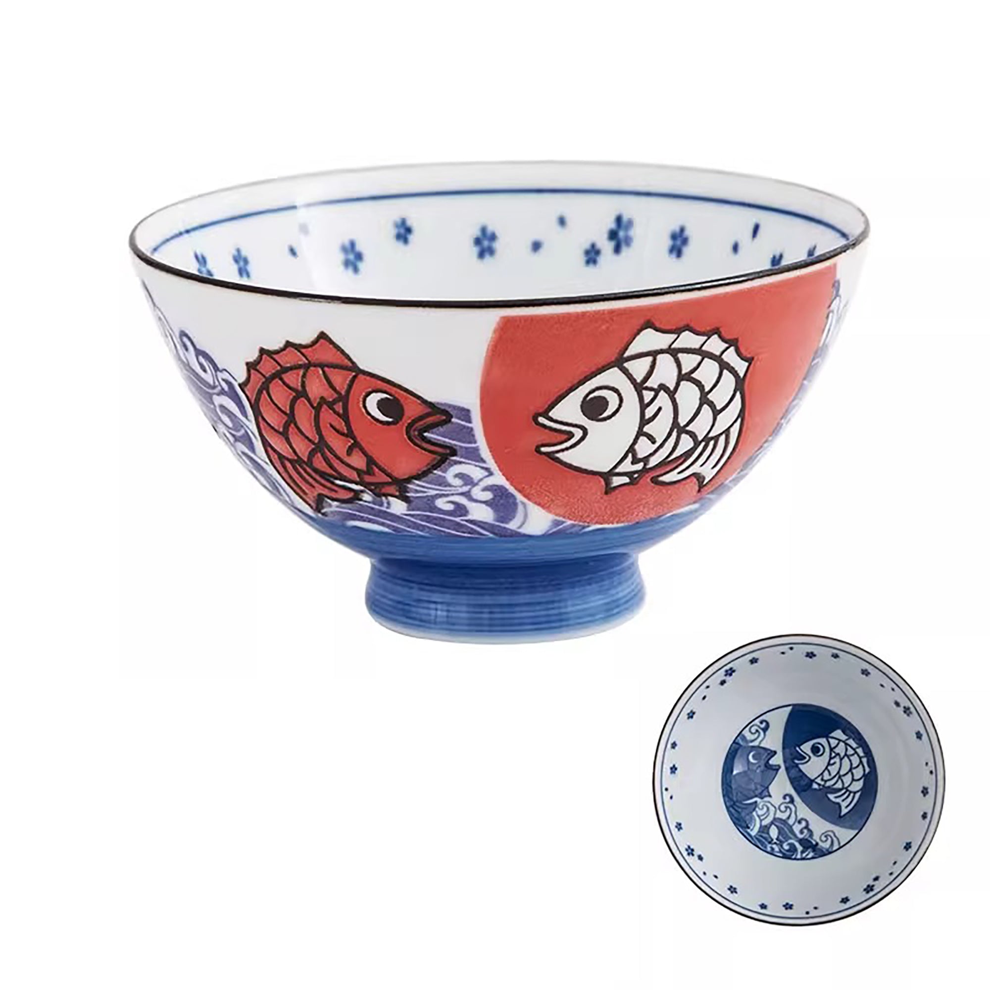Rice bowl with cute animal designs