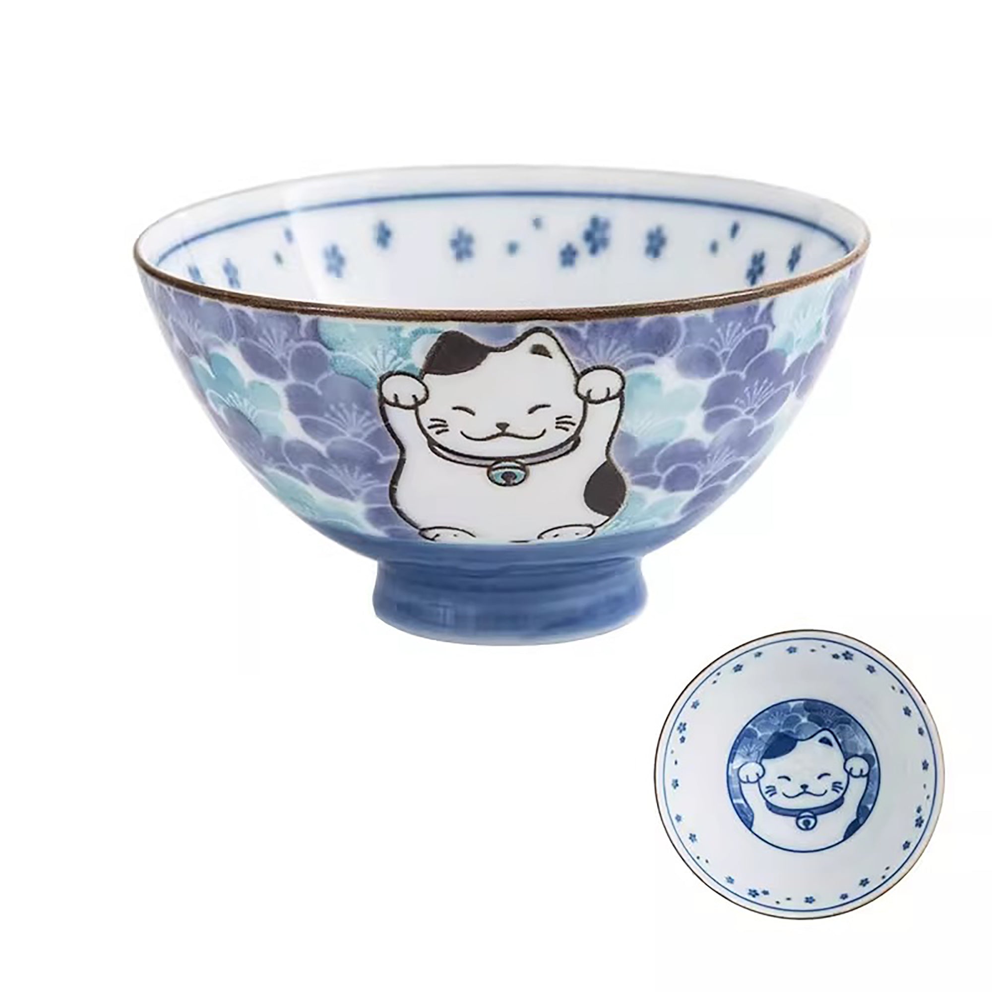Rice bowl with cute animal designs