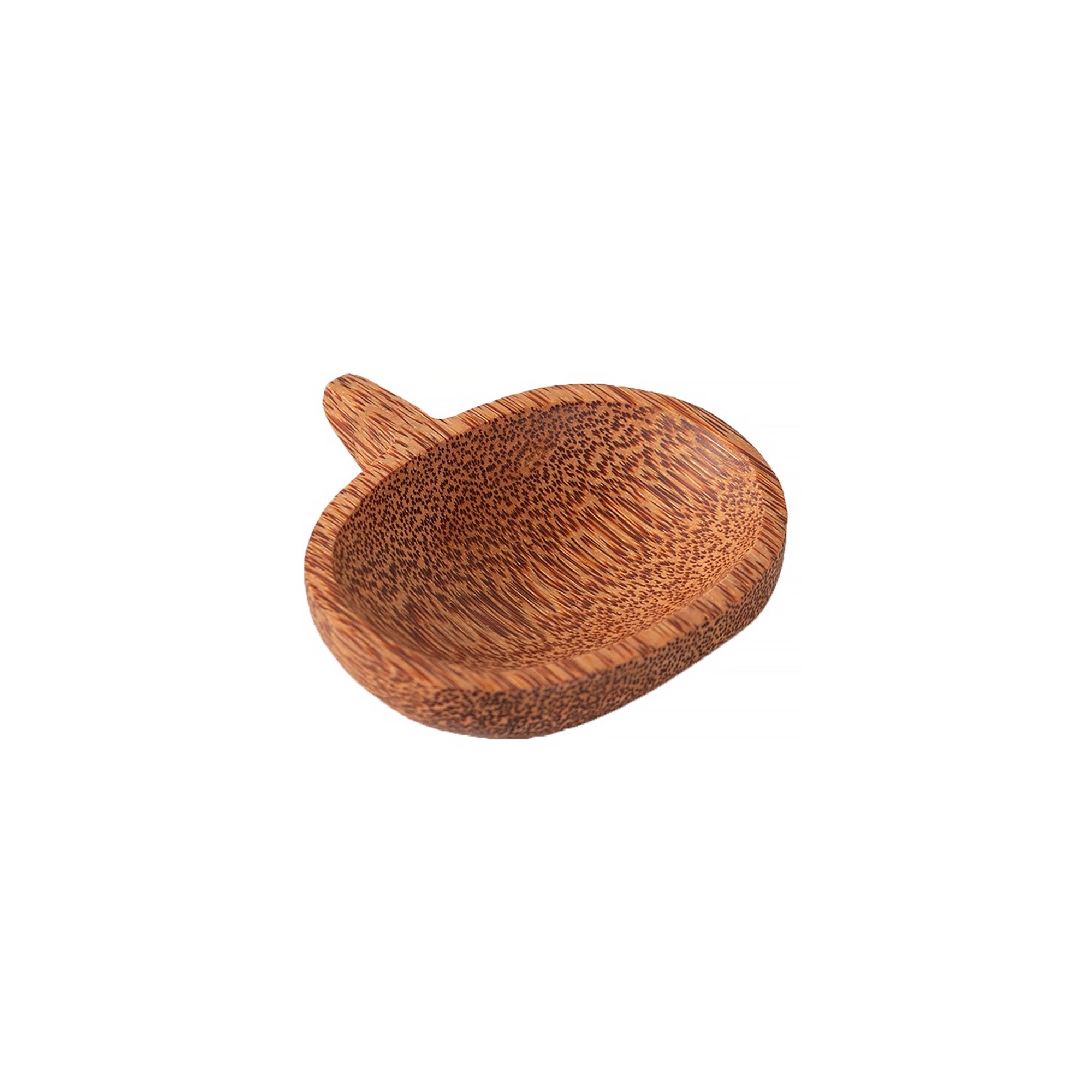 Assiette en bois de coco naturel
