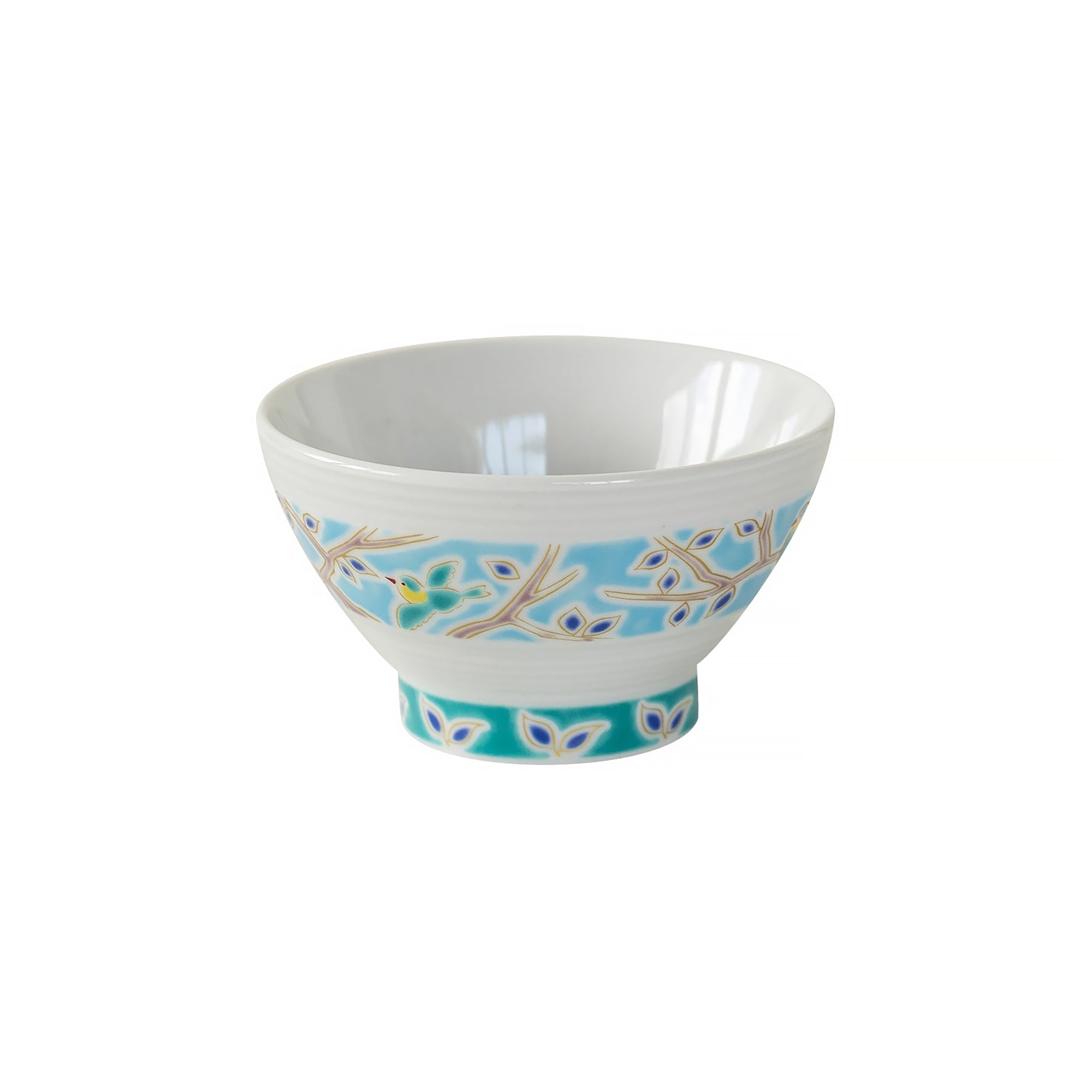 Bol Kutani-yaki motifs porte-bonheur