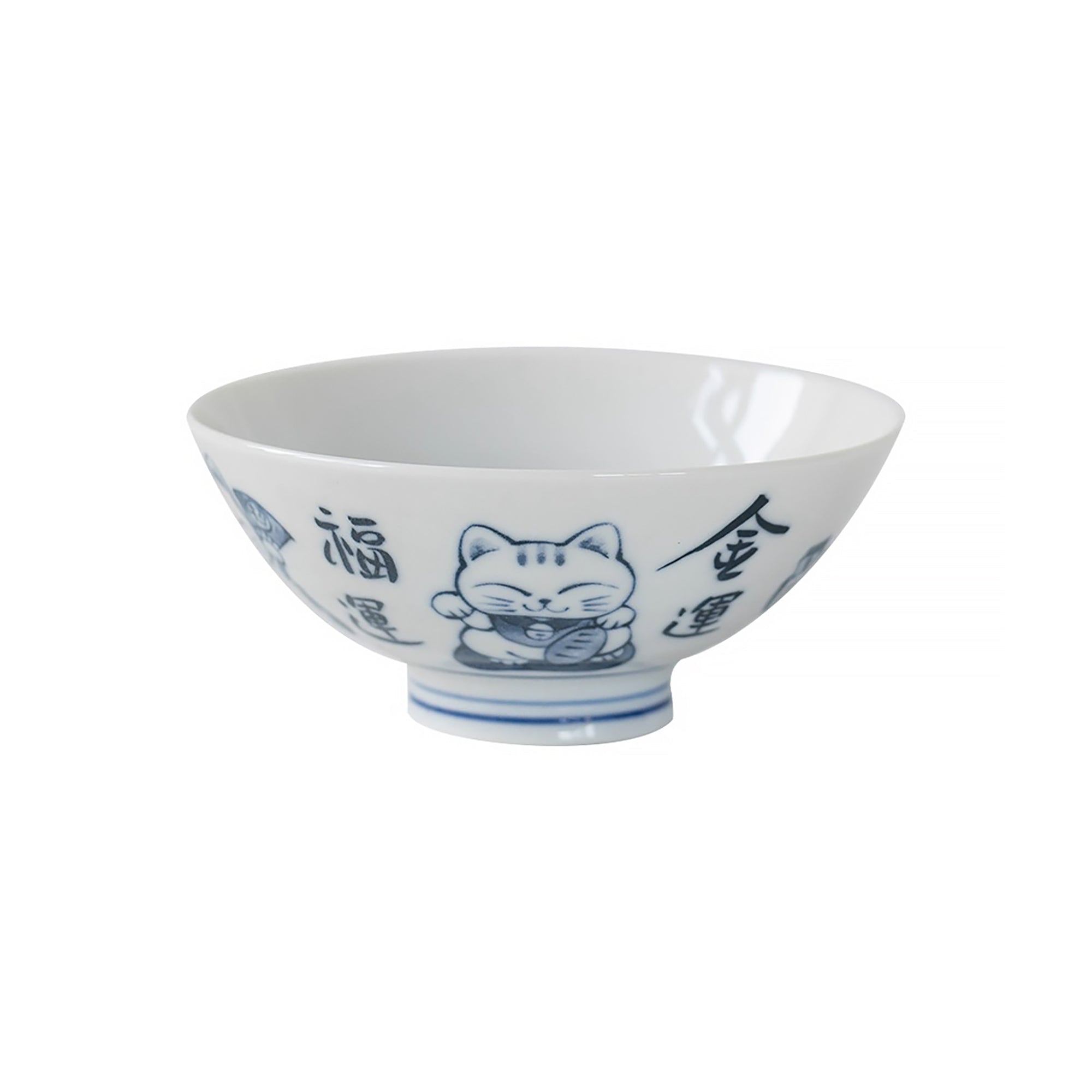 Bol en porcelaine Minoyaki série “Bonne Fortune”