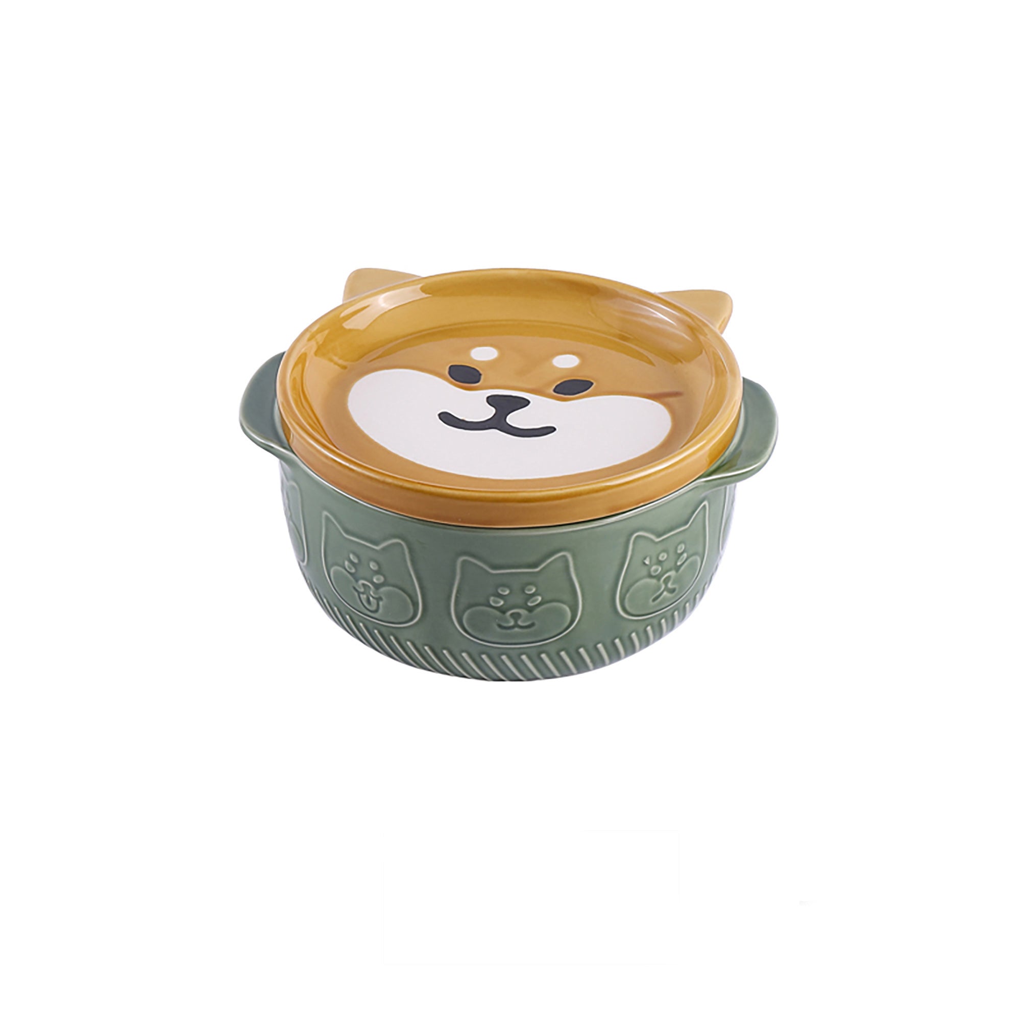 Bols de Ramen Adorables avec des Designs de Shiba Inu et de Chats