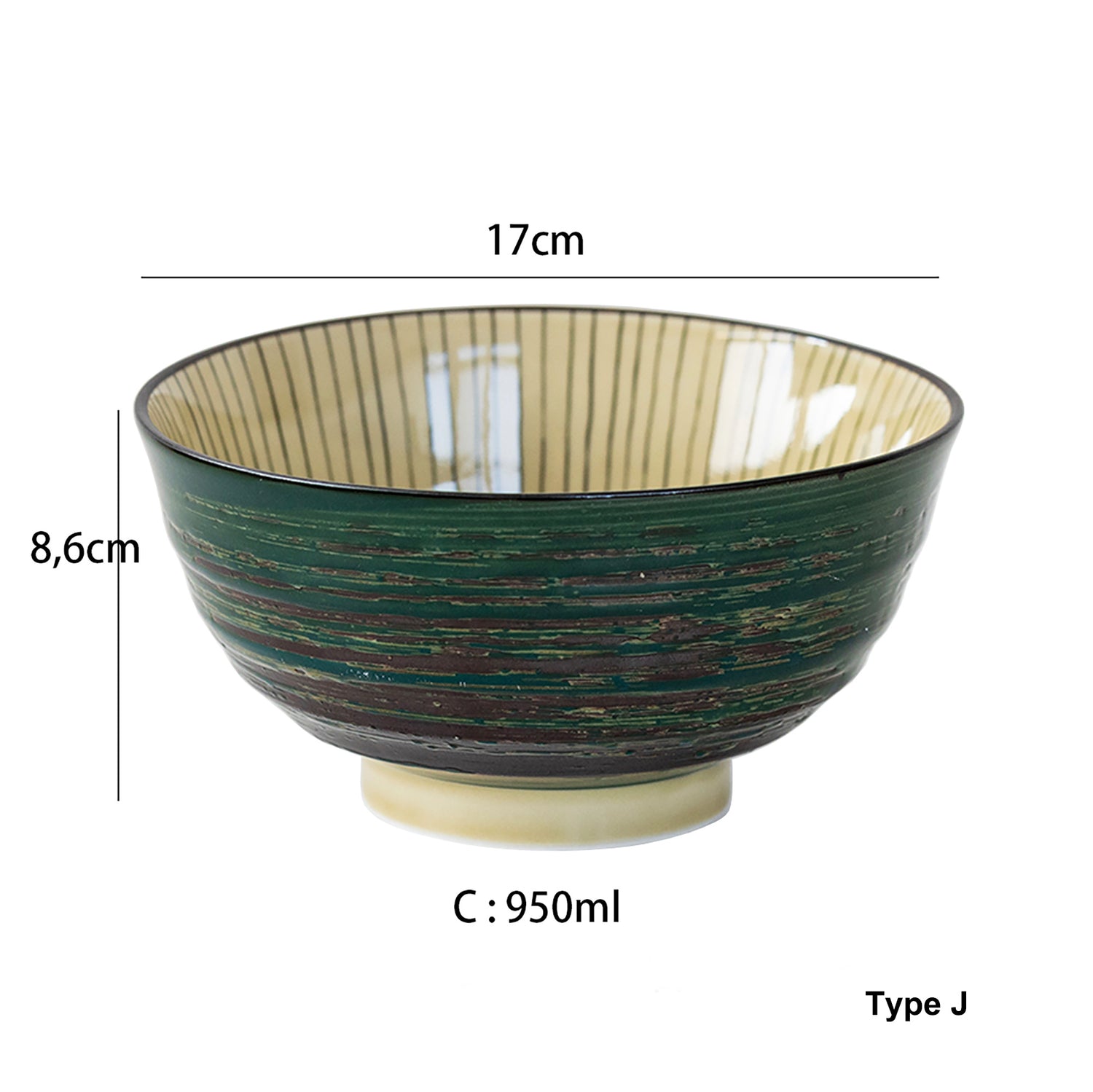 BOL À RAMEN AVEC MOTIF RETRO