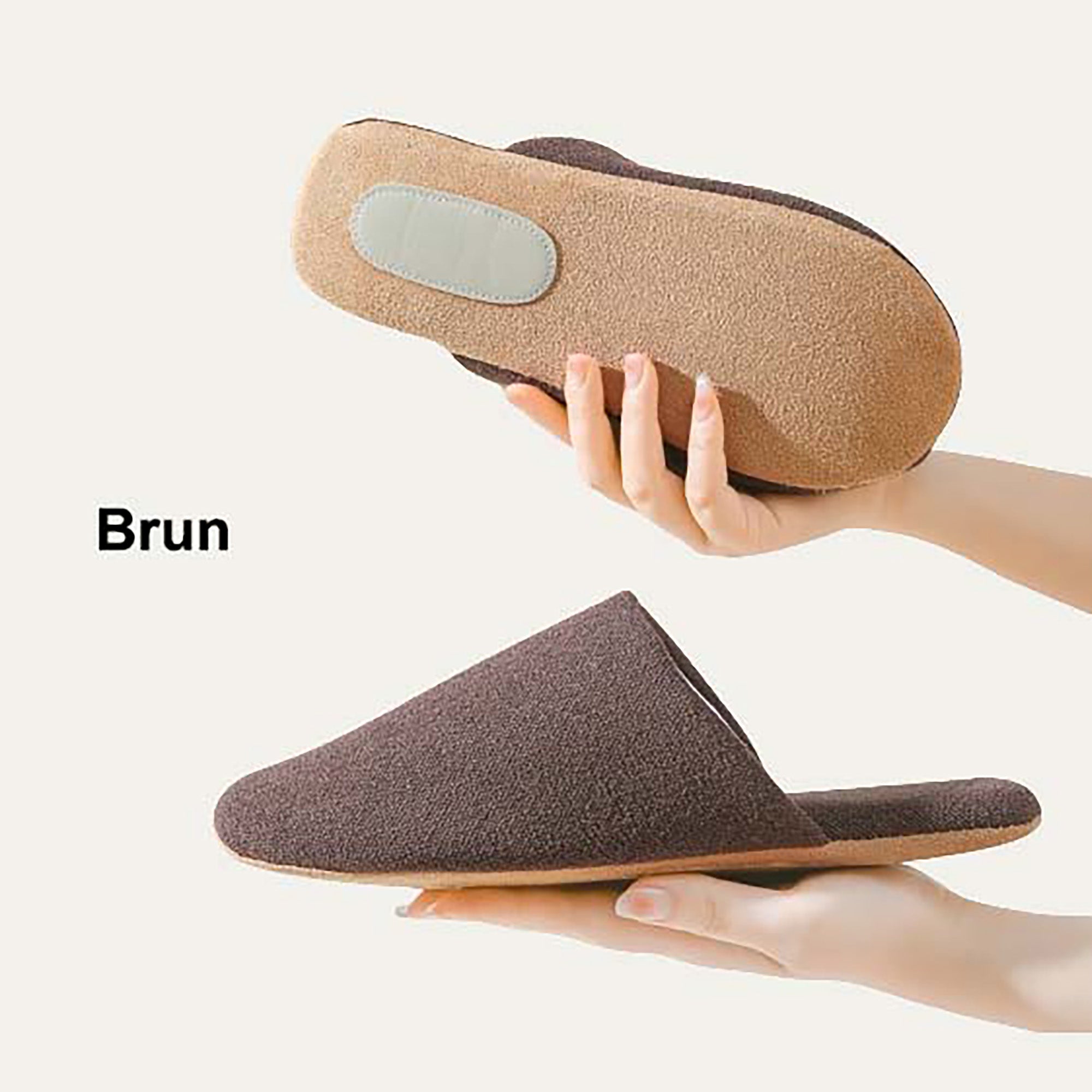 CHAUSSON en COTON avec DAIM
