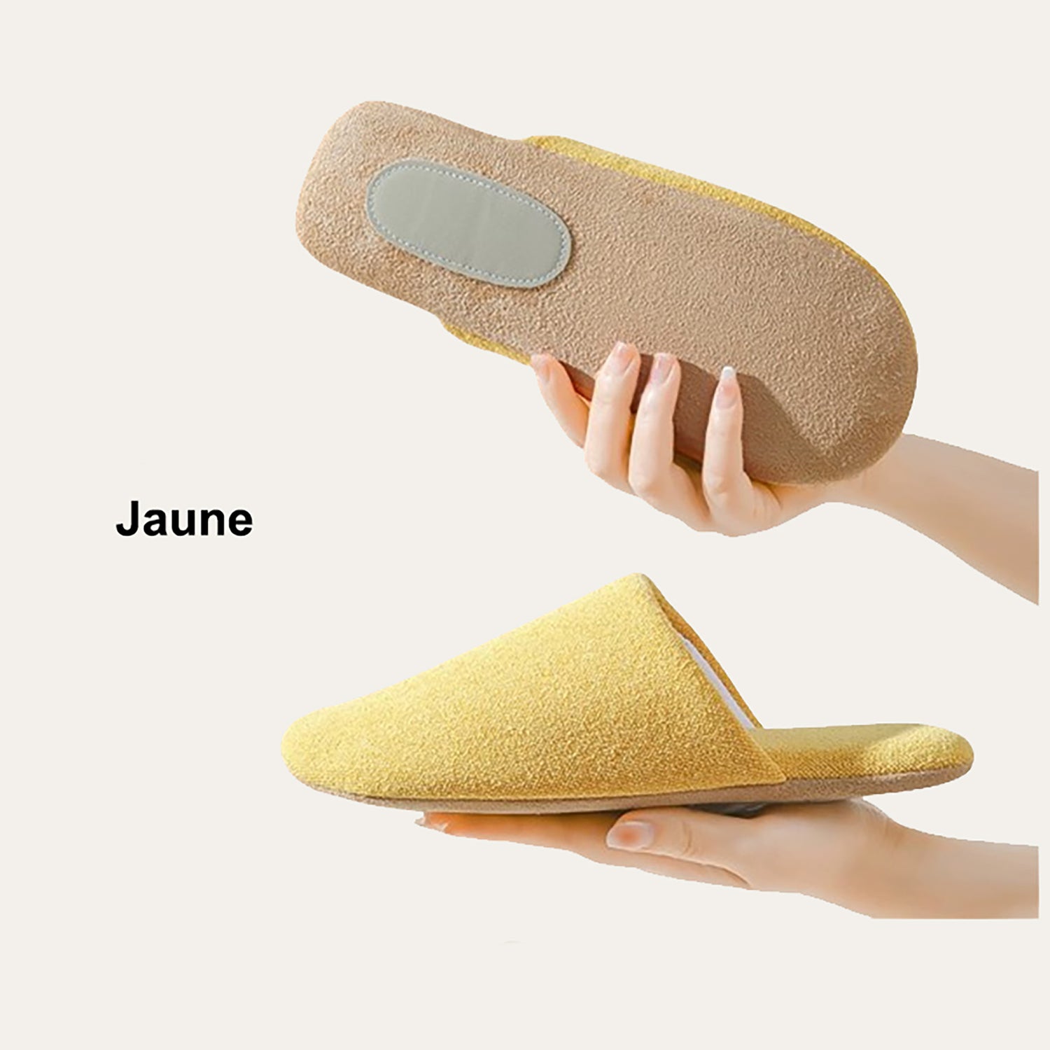 CHAUSSON en COTON avec DAIM