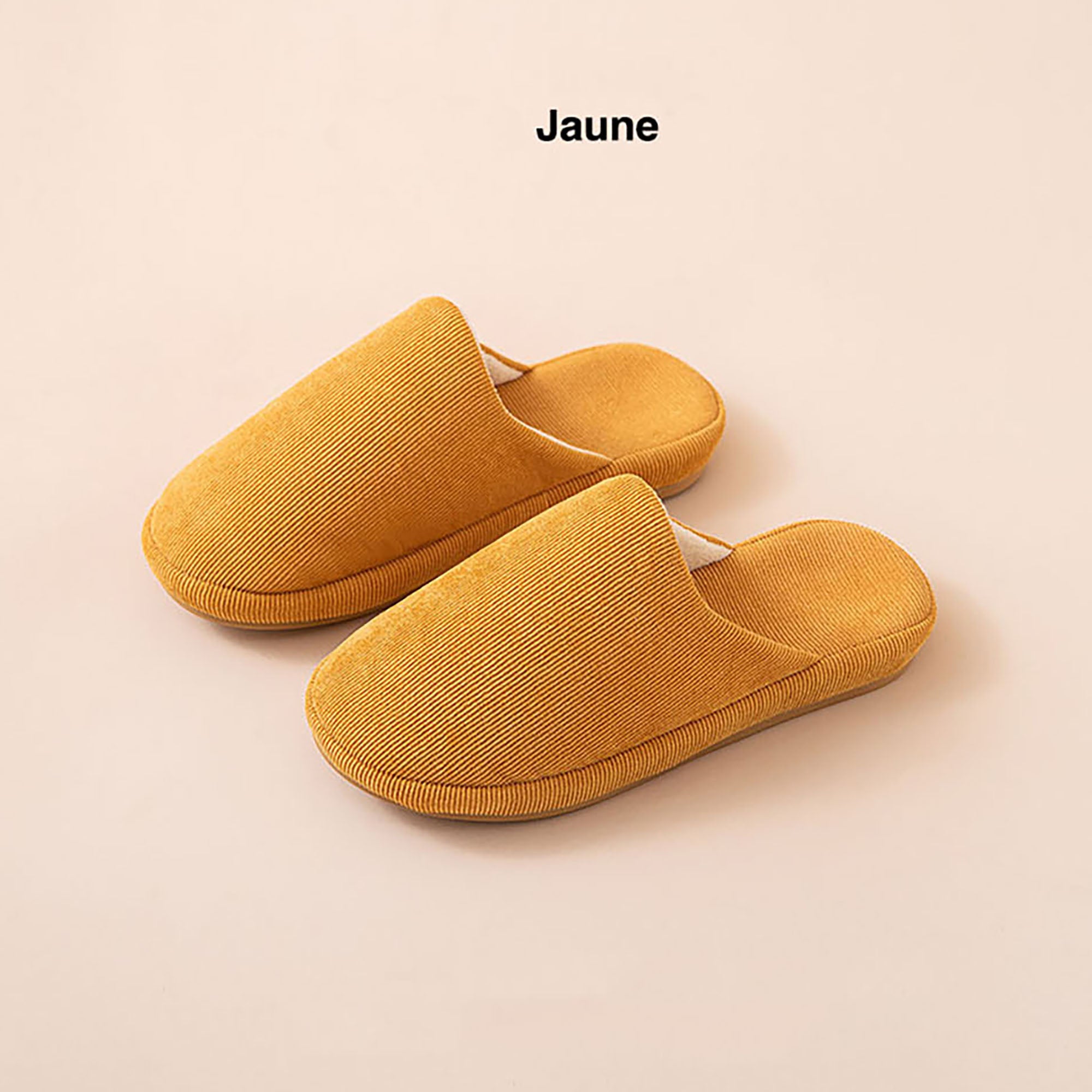 CHAUSSON en VELOUR au bout FERME