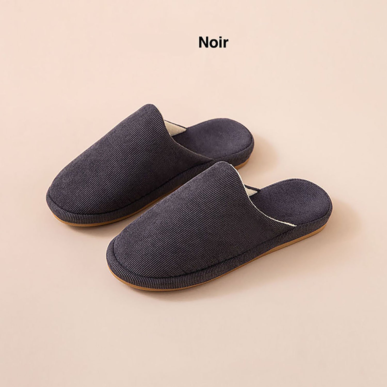 CHAUSSON en VELOUR au bout FERME