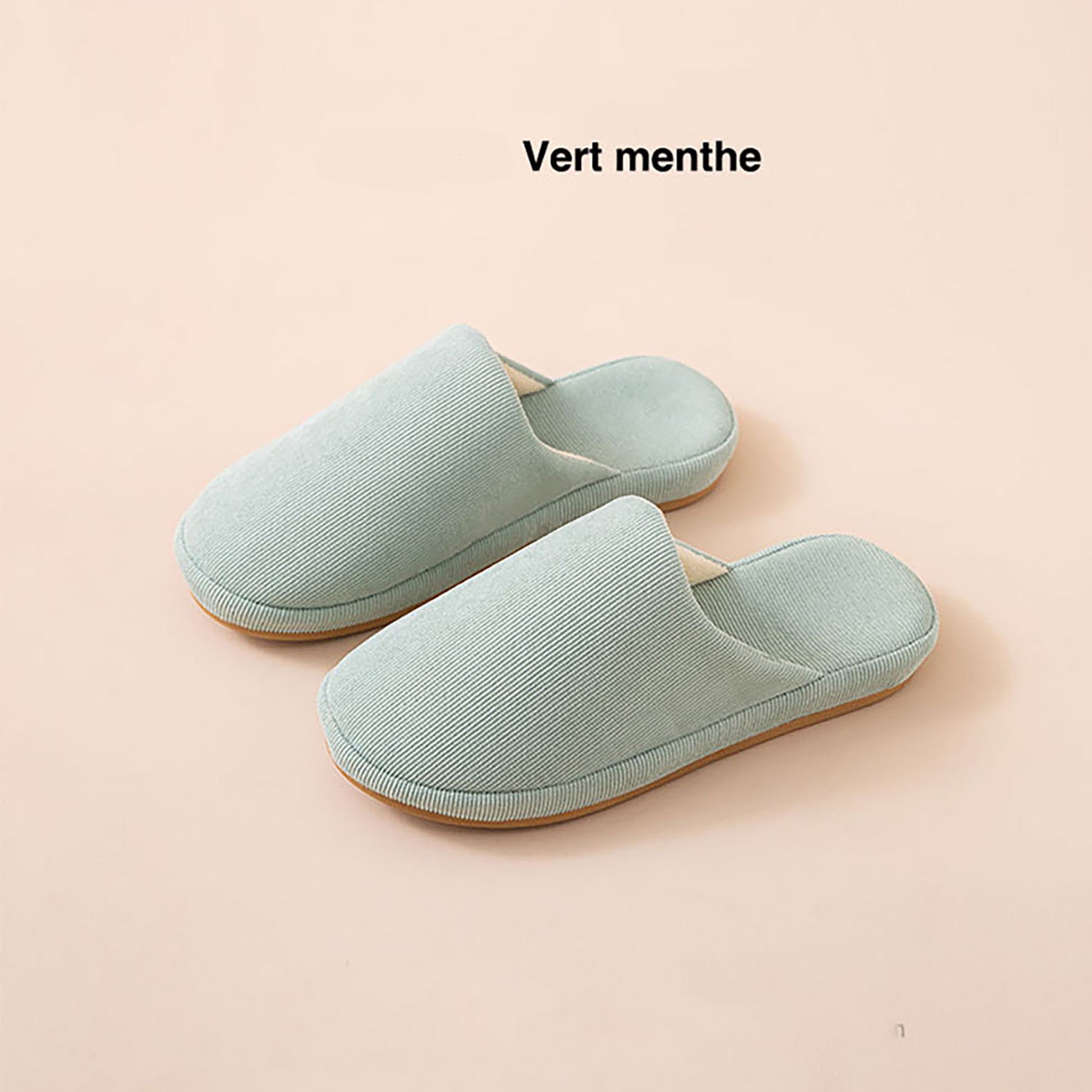 CHAUSSON en VELOUR au bout FERME