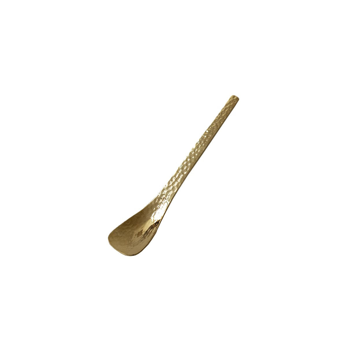 Couverts à dessert en acier inoxydable martelé