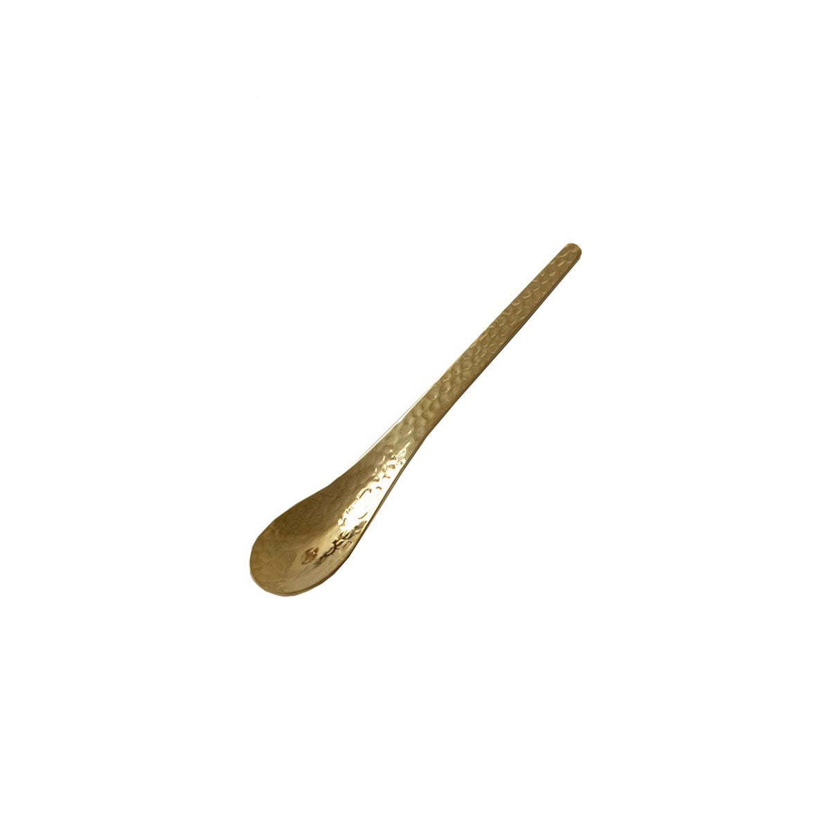 Couverts à dessert en acier inoxydable martelé