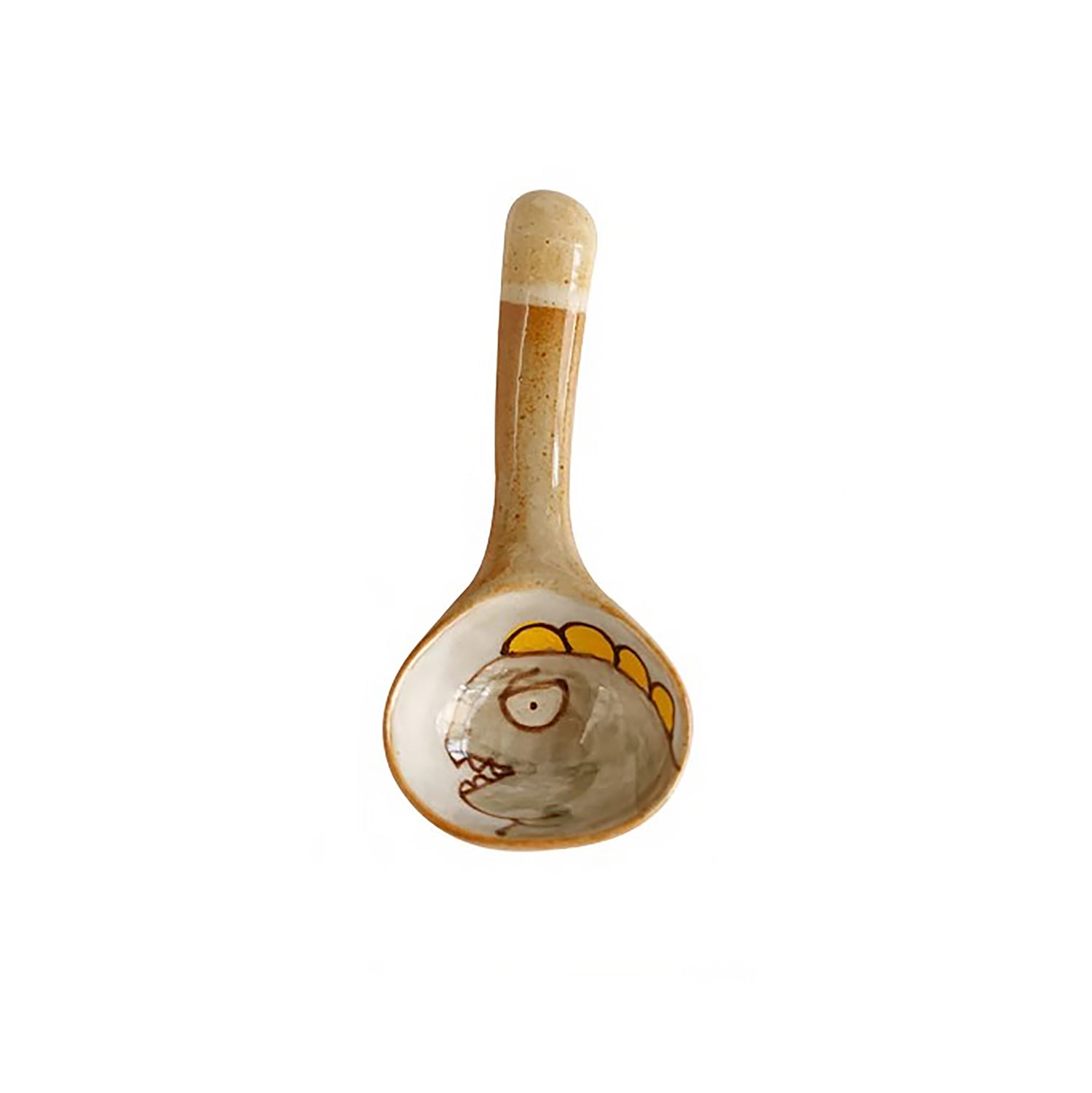 Cuillère en céramique artisanale