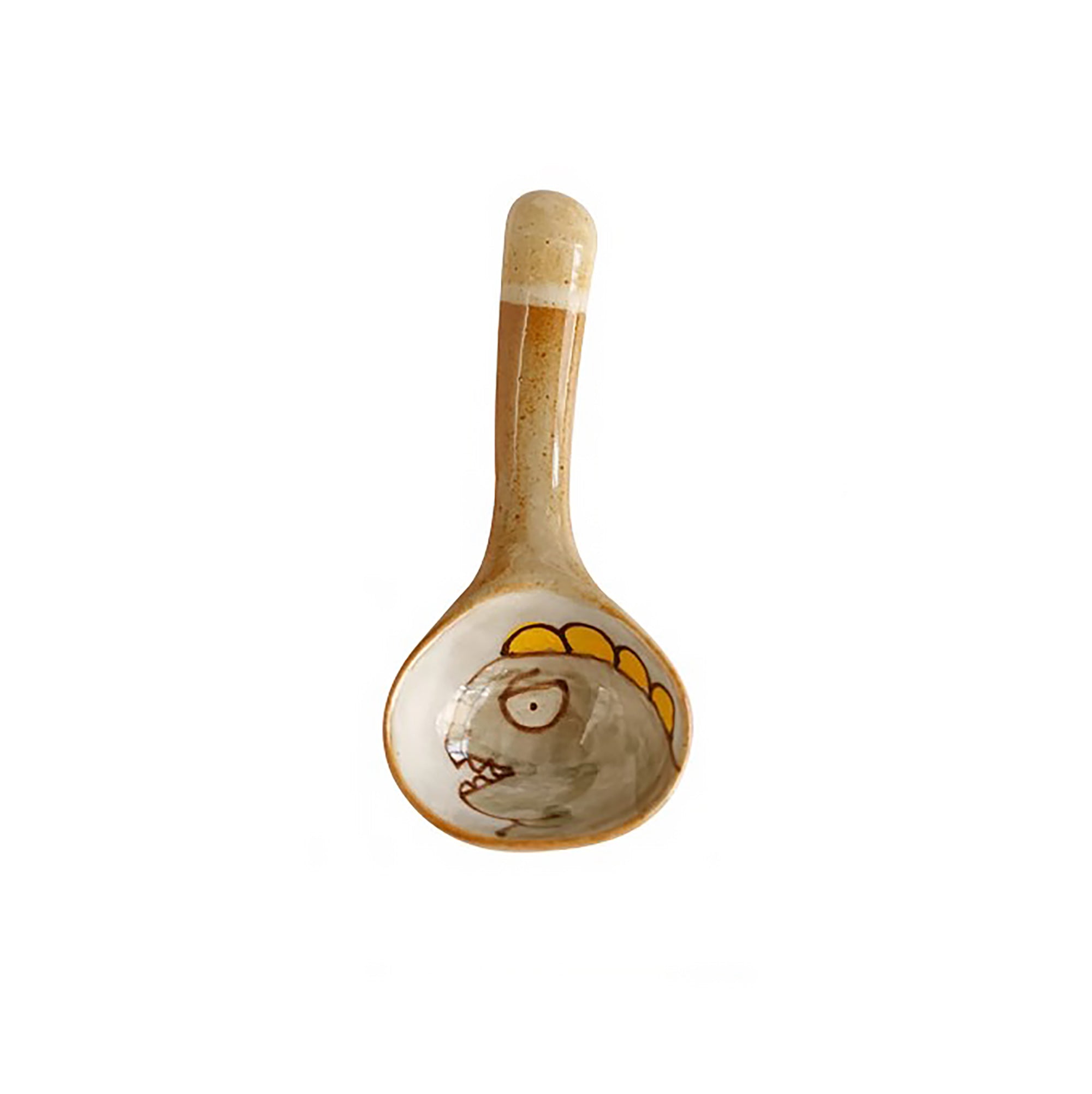 Cuillère en céramique artisanale