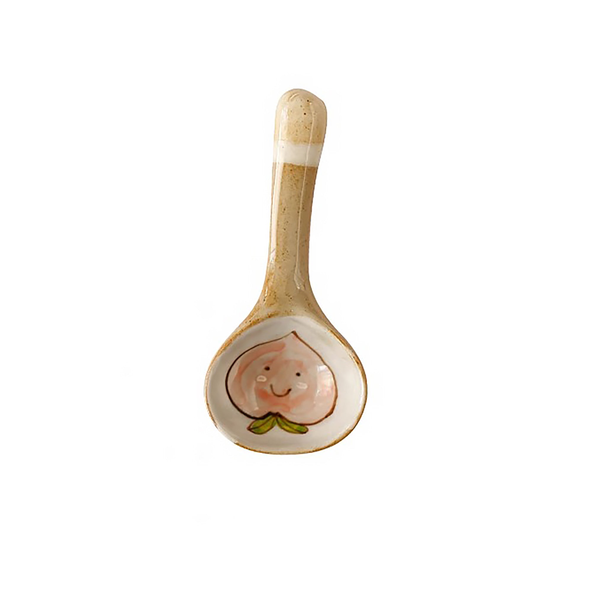 Cuillère en céramique artisanale