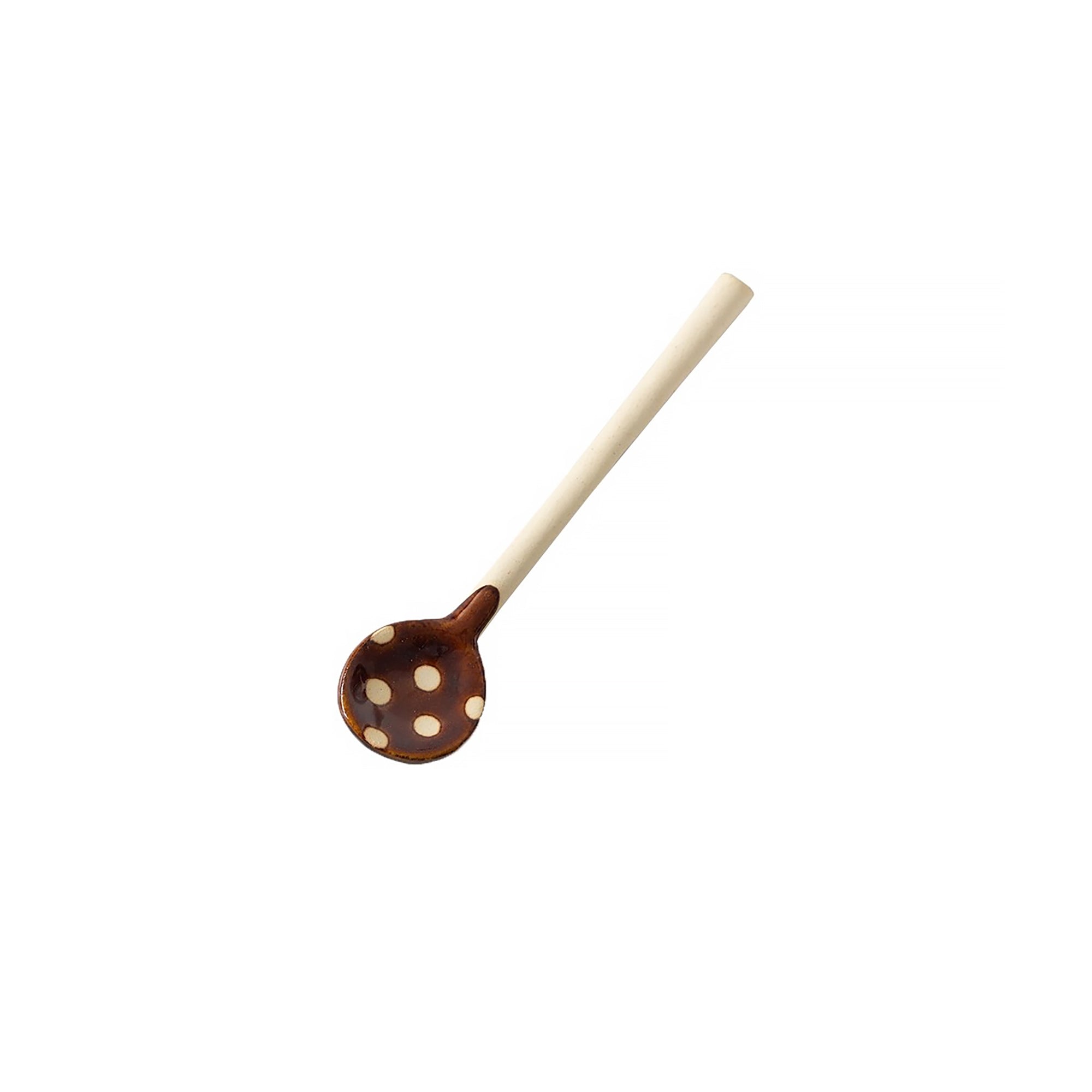 Cuillère à café en grès Minoyaki
