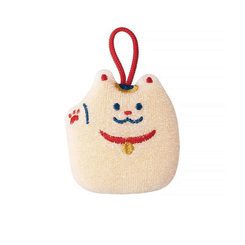 Éponge de cuisine japonaise motif porte-bonheur