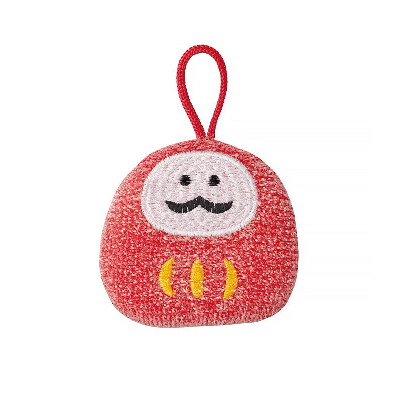 Éponge de cuisine japonaise motif porte-bonheur