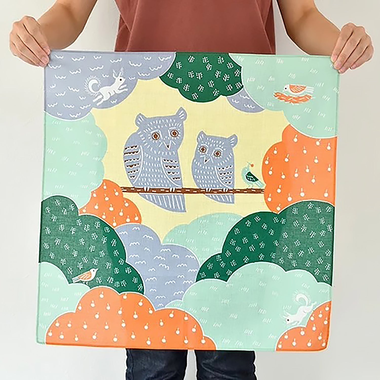 Furoshiki japonais avec Design kata kata