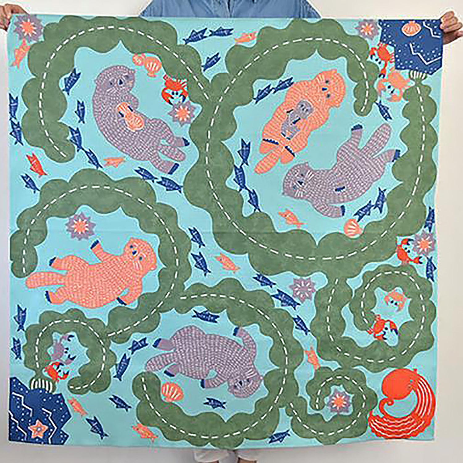 Furoshiki japonais en coton par kata kata