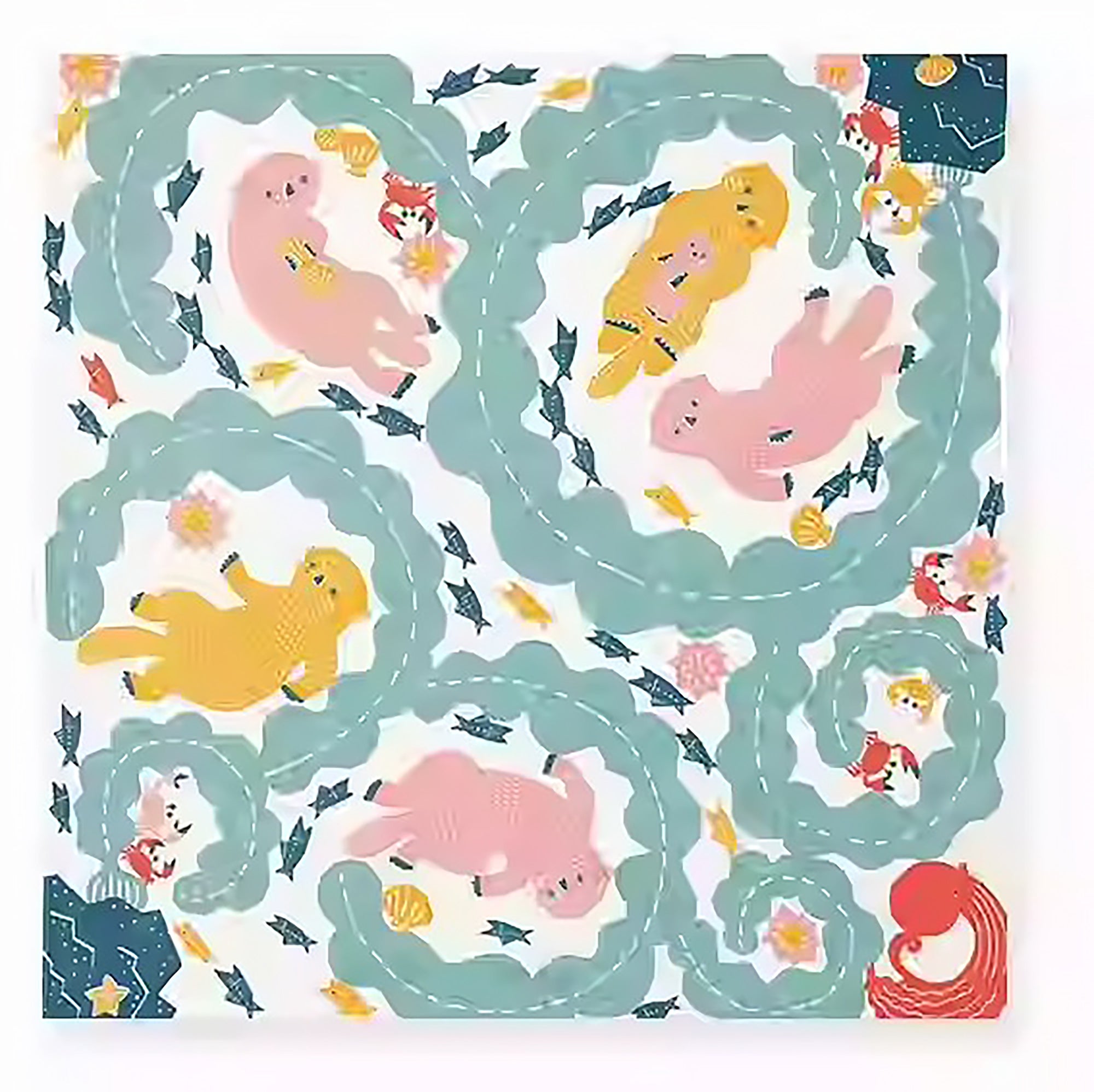 Furoshiki japonais en coton par kata kata