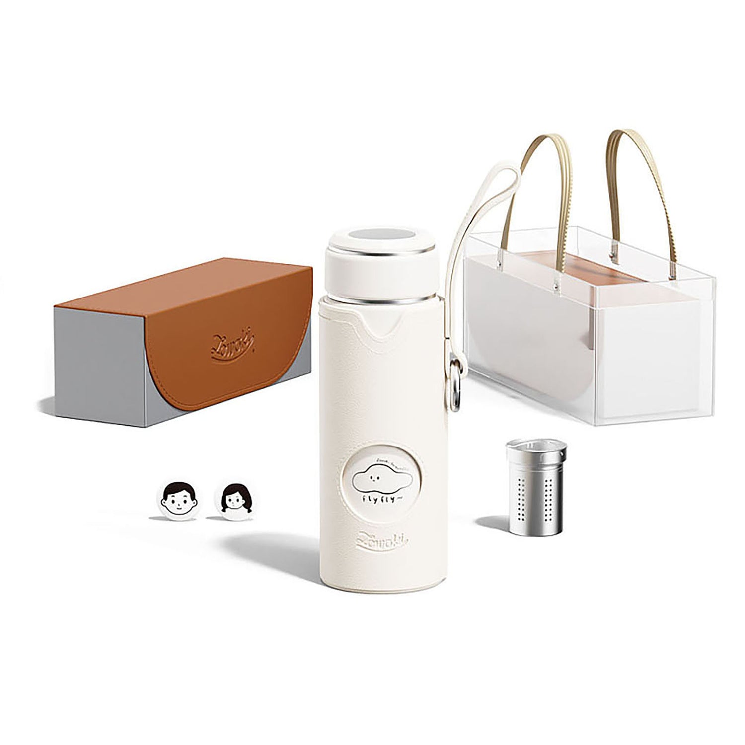 Insulated Bottle with Double Tea Infuser