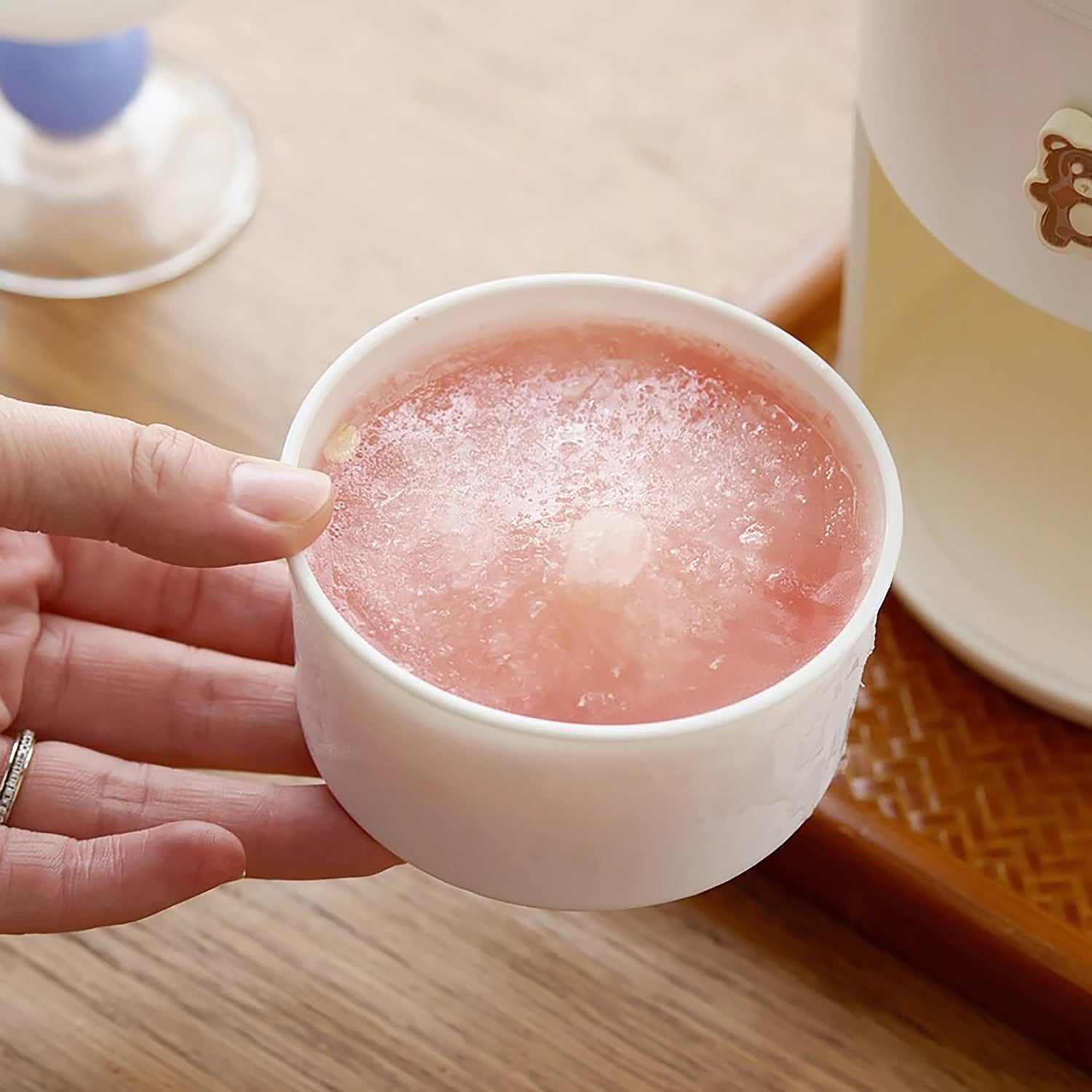 Broyeur à glace manuel pour granités maison