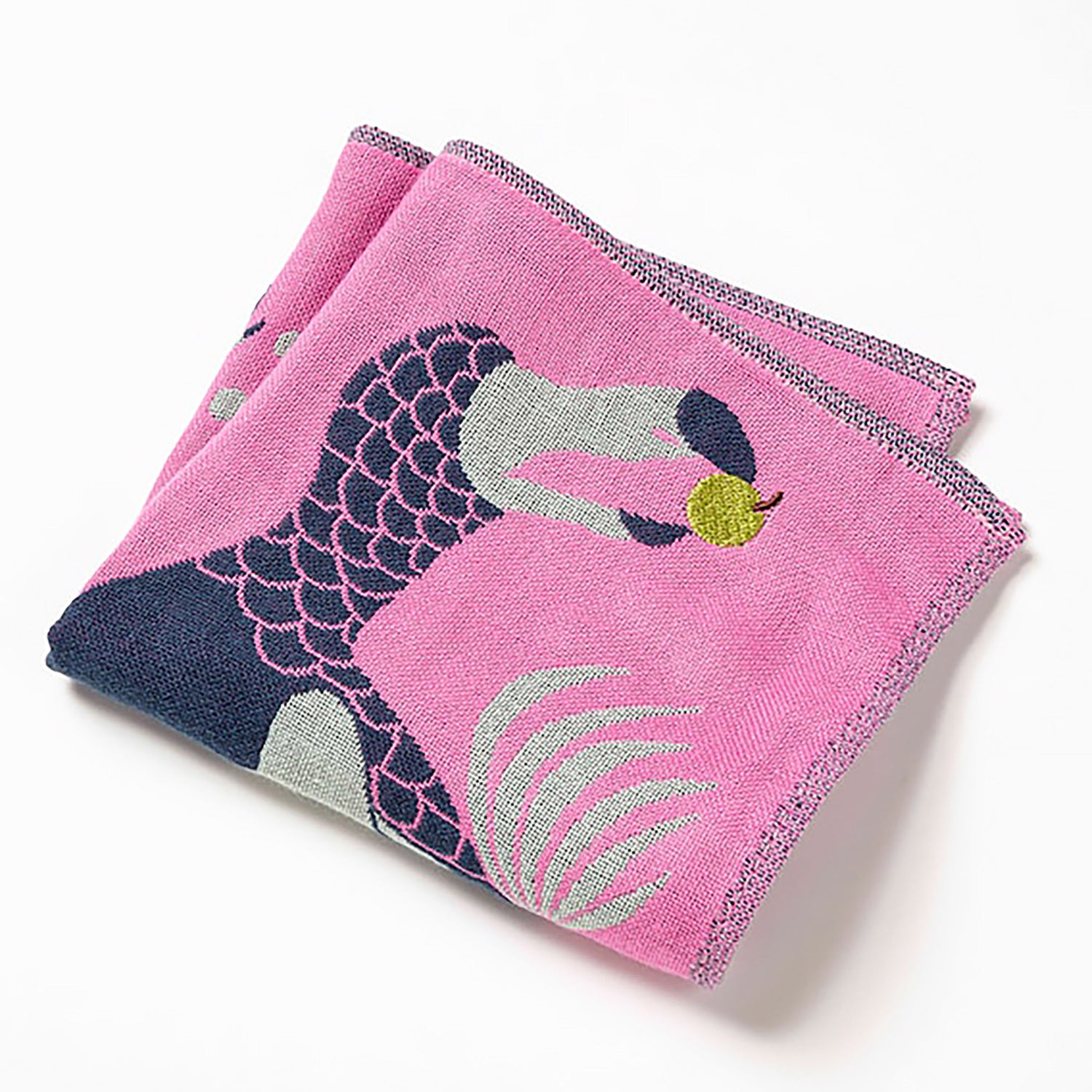 Serviette japonaise brodée en coton Morita MiW