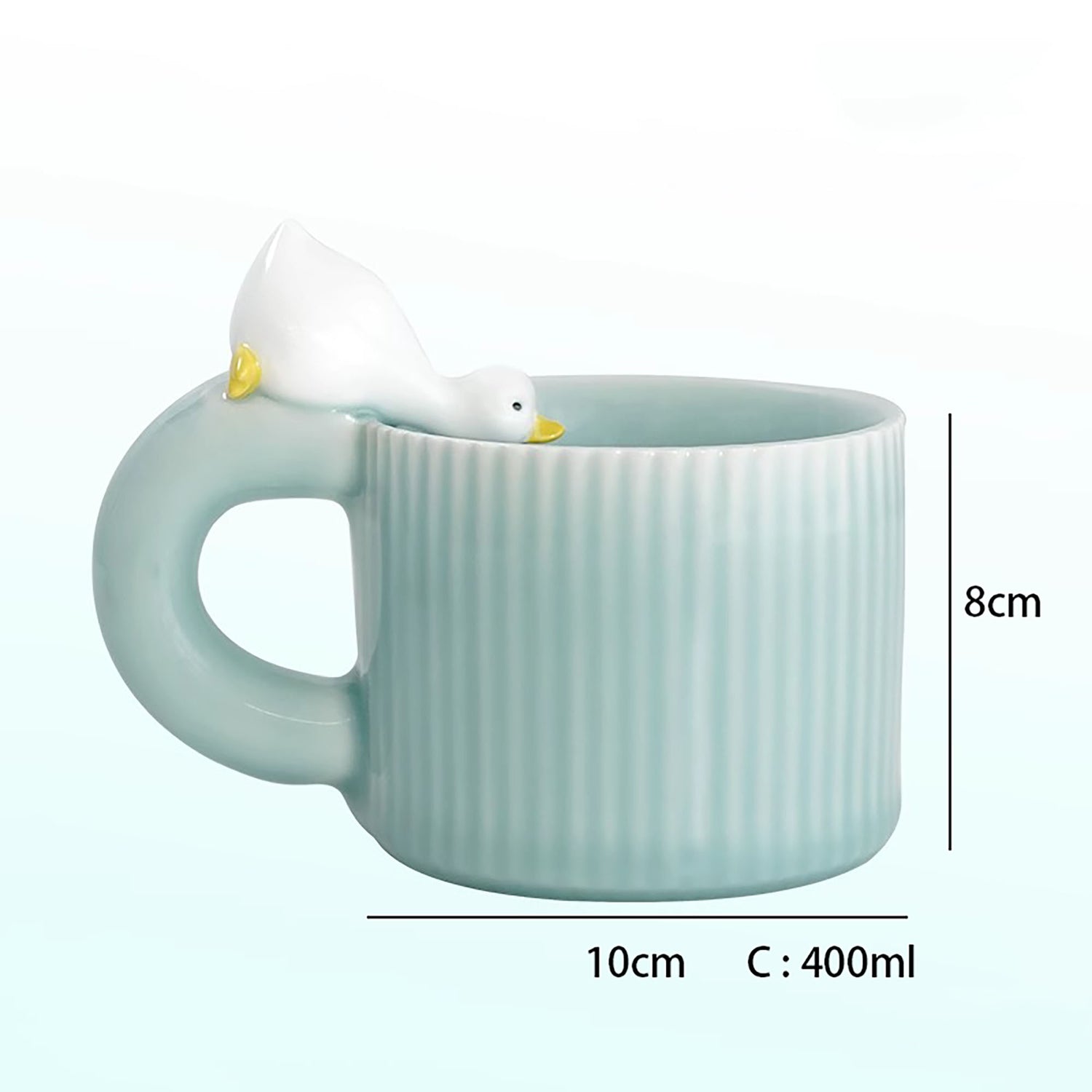 MUG-CANARD-PORCELAINE