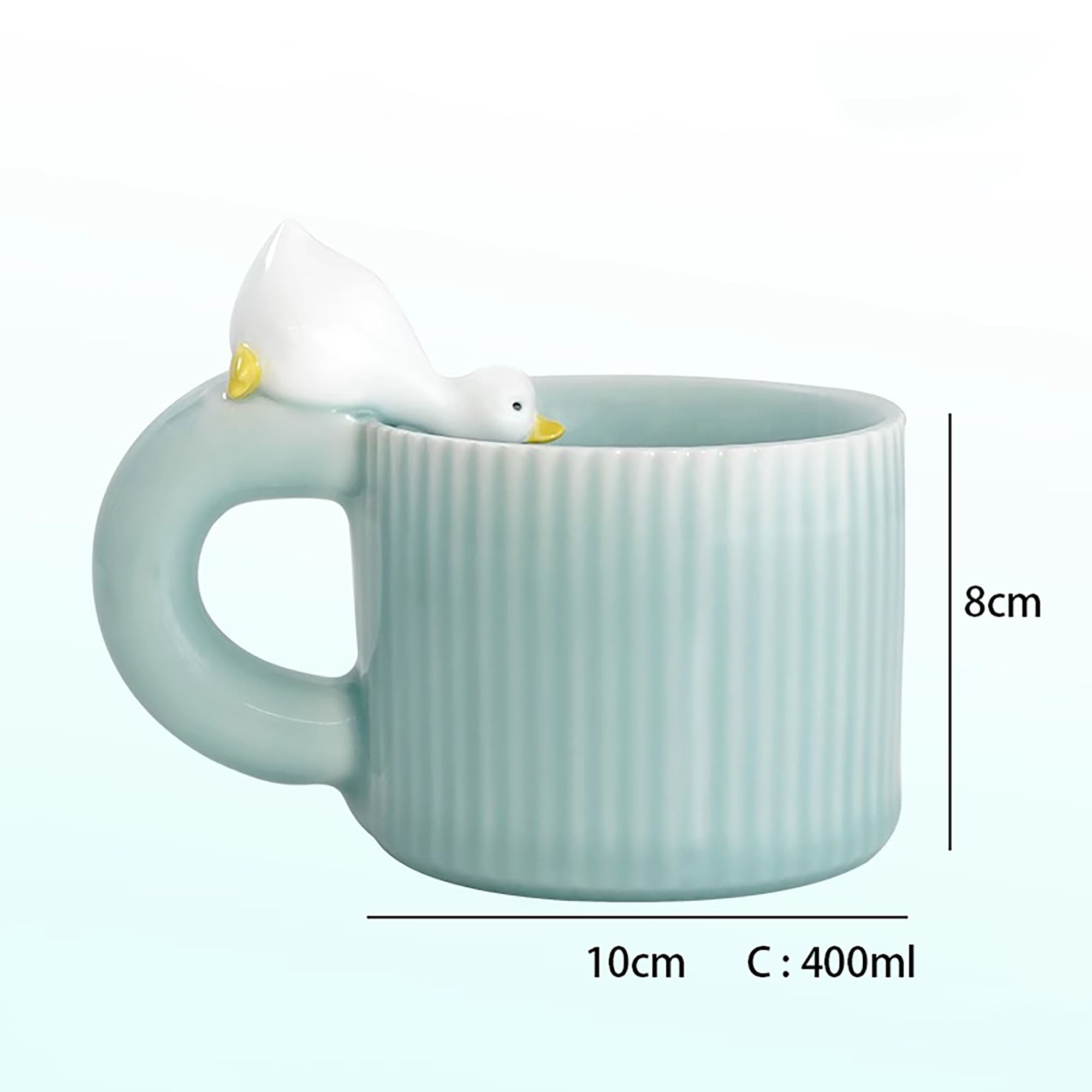 MUG-CANARD-PORCELAINE