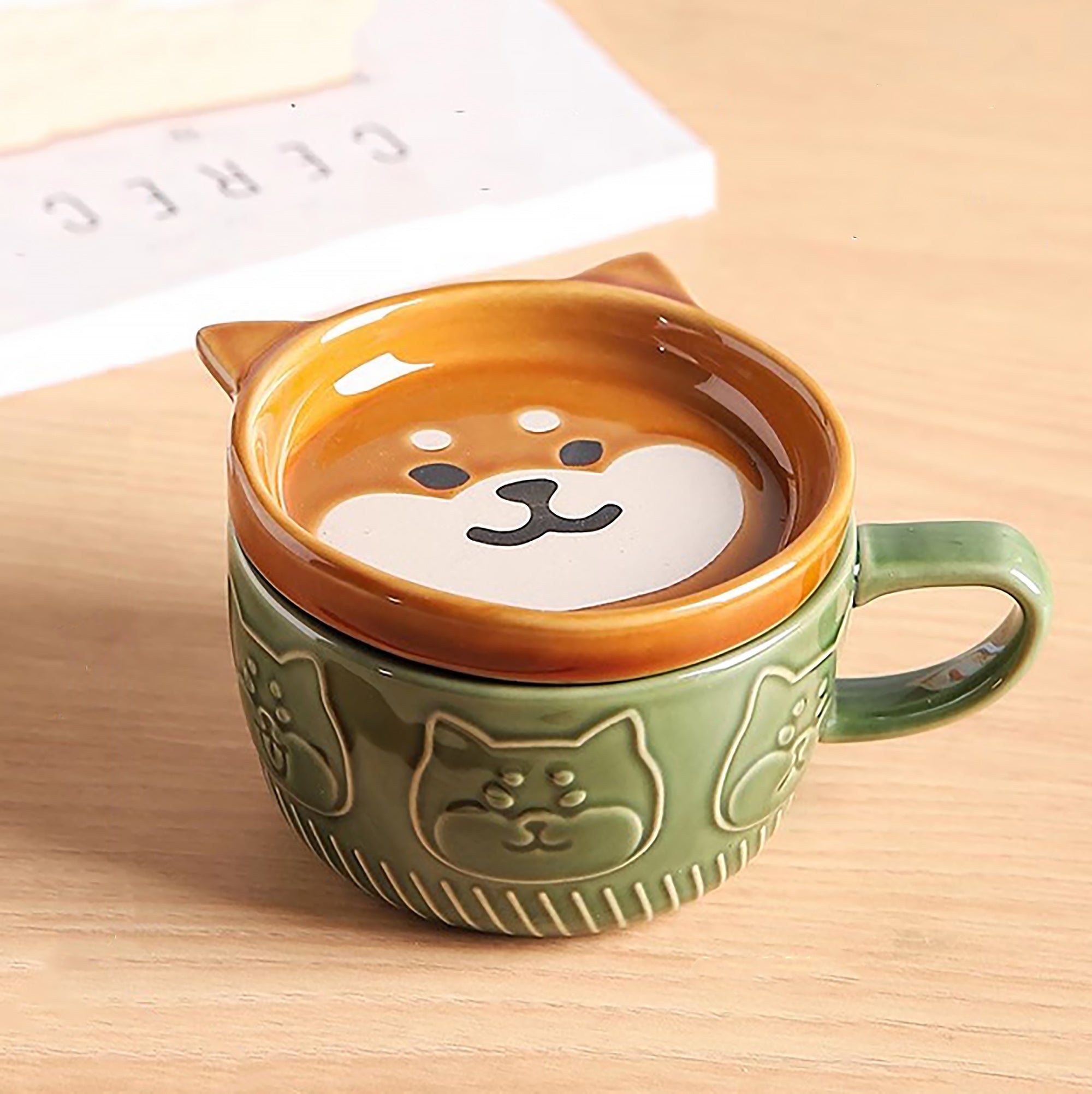 Large Adorable Mugs: Shiba Inu, Cats and Pandas