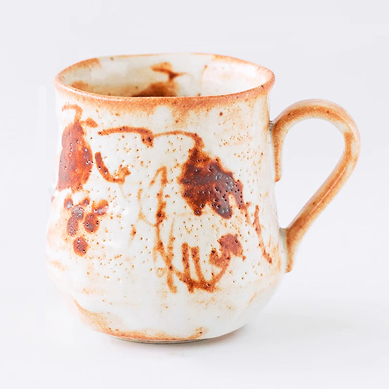 Shino-yaki mug