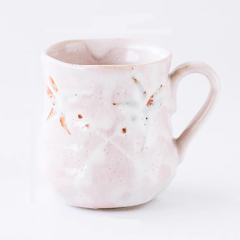 Shino-yaki mug