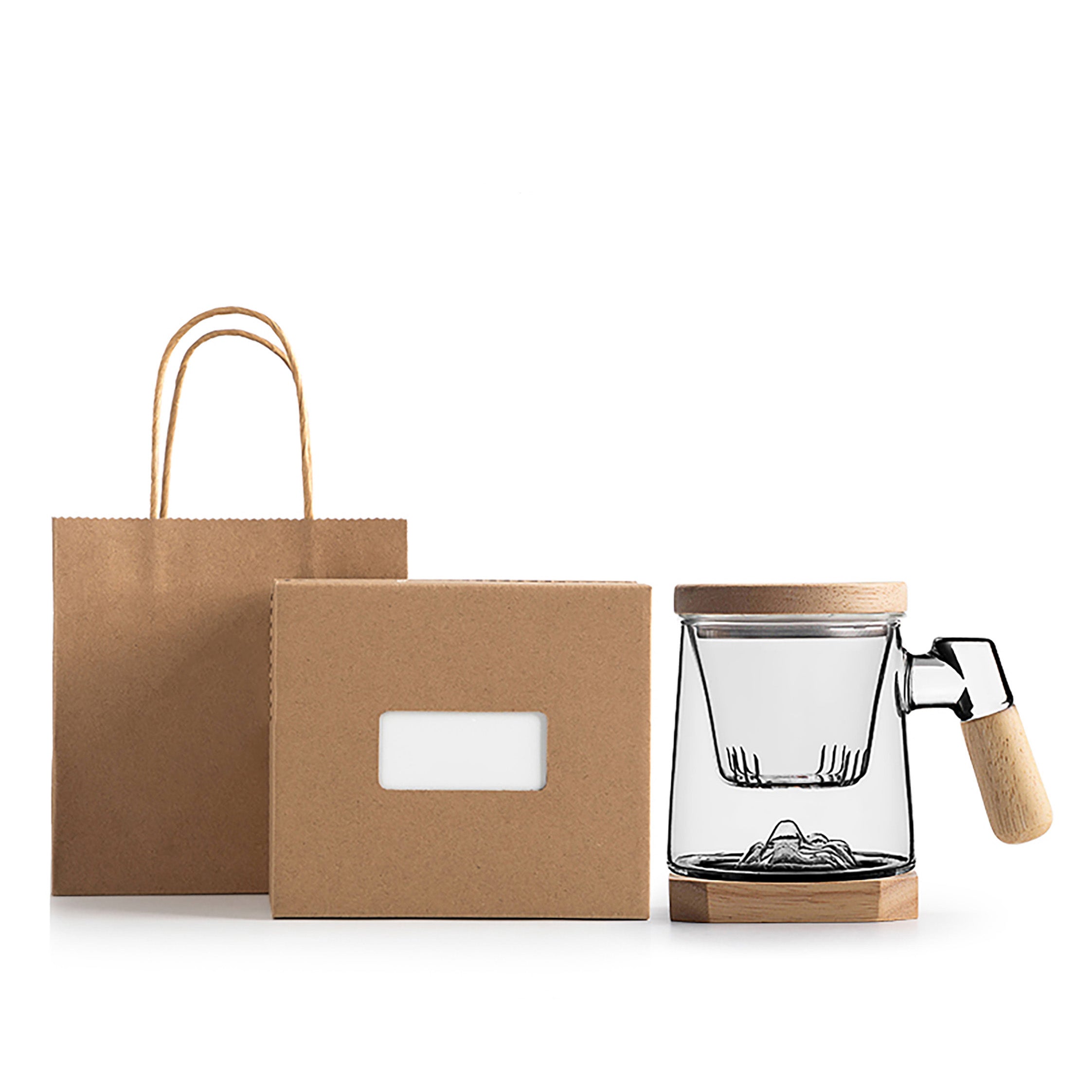 Mug théière en verre "Yuan Shan"