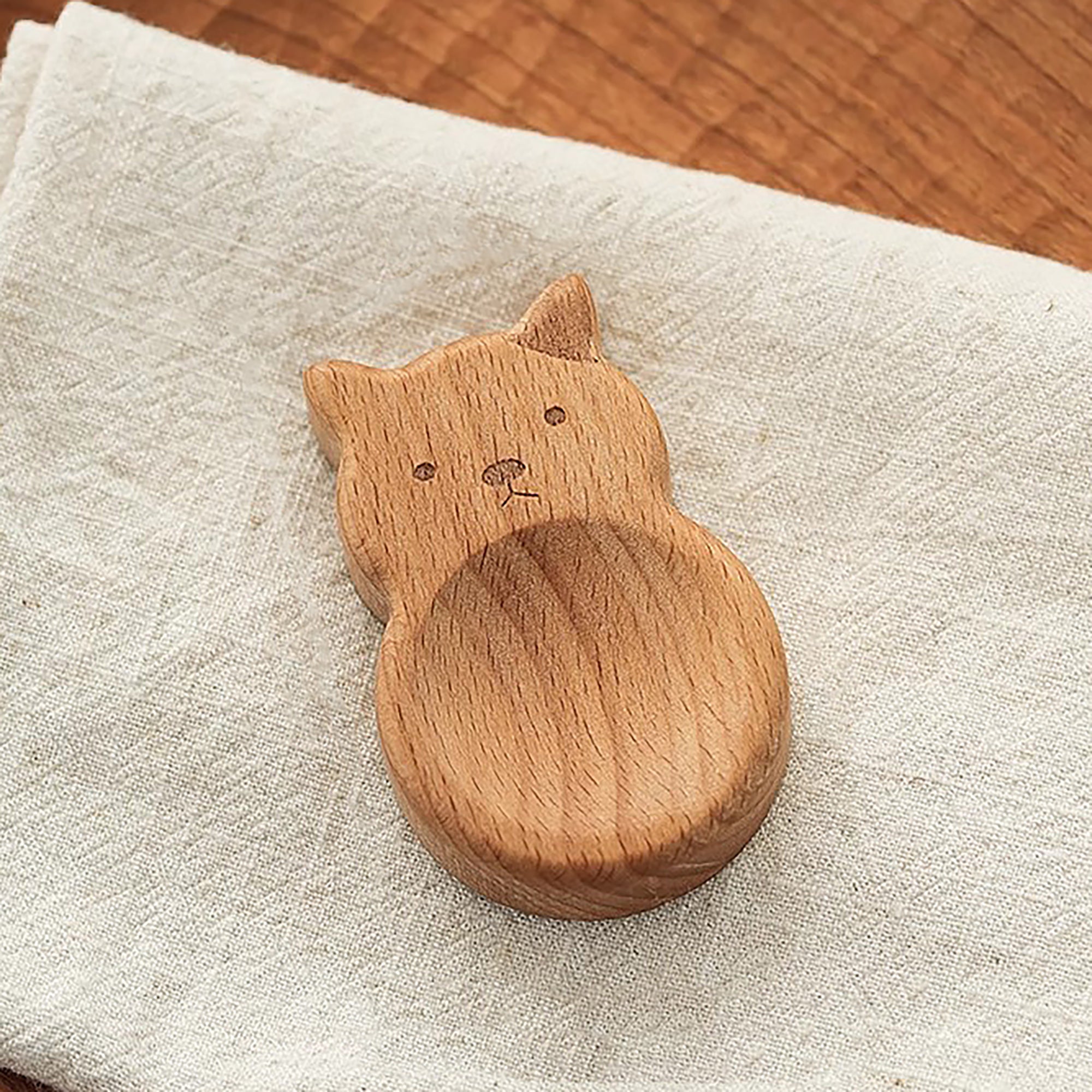 Repose-baguettes en bois avec mignon forme d&