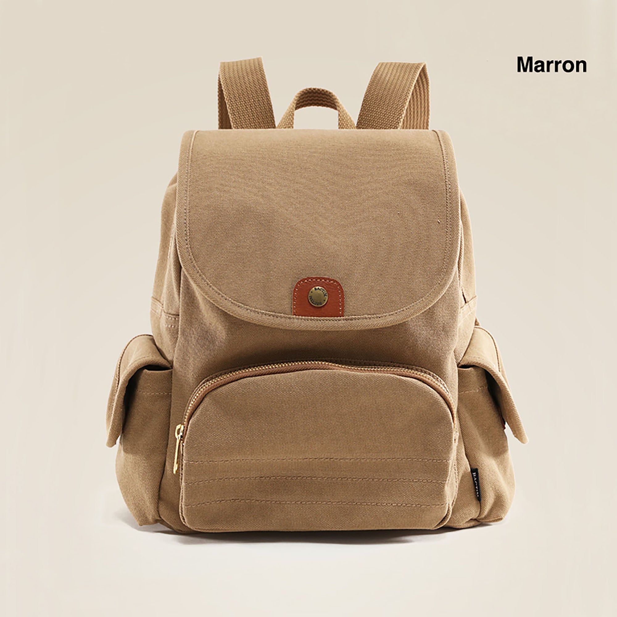 SAC à DOS pour FEMME en CANVAS CAREE