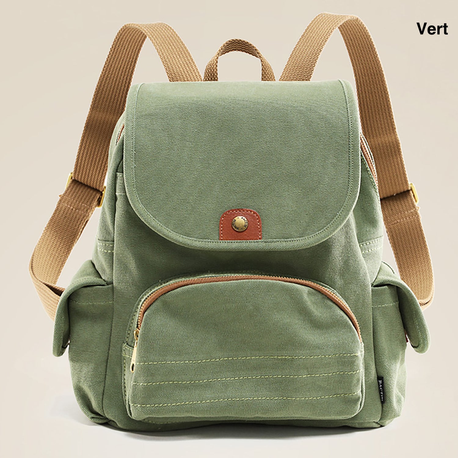SAC à DOS pour FEMME en CANVAS CAREE