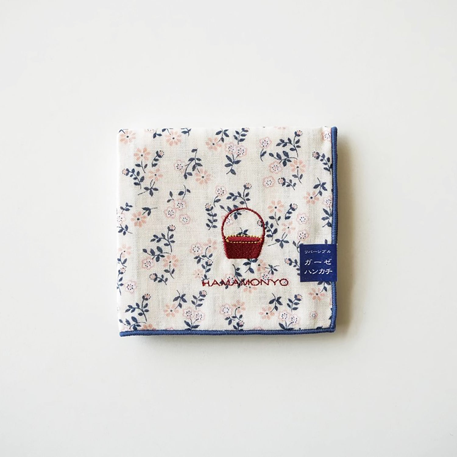Serviette en coton brodé Hamamonyo