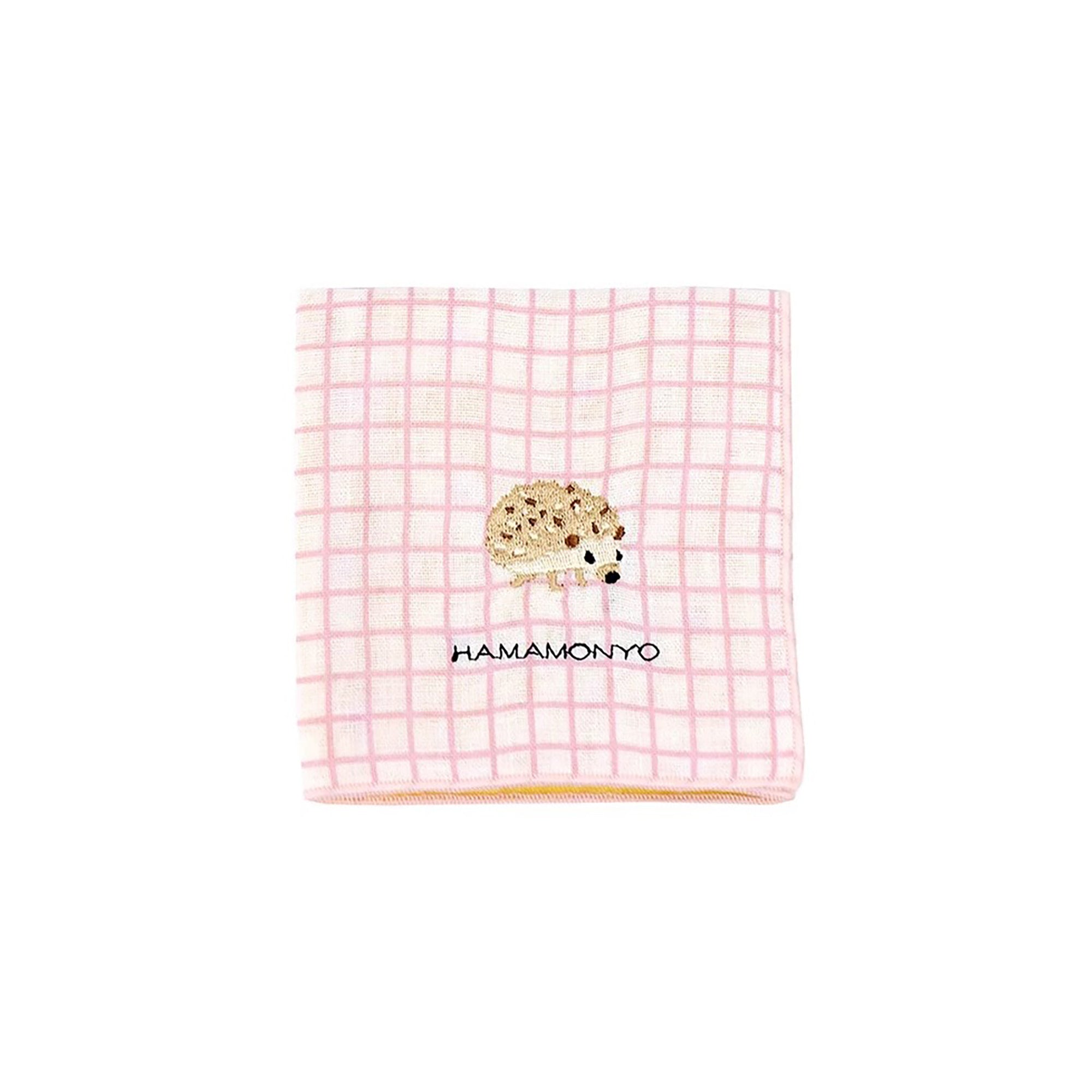 Serviette en coton brodé Hamamonyo