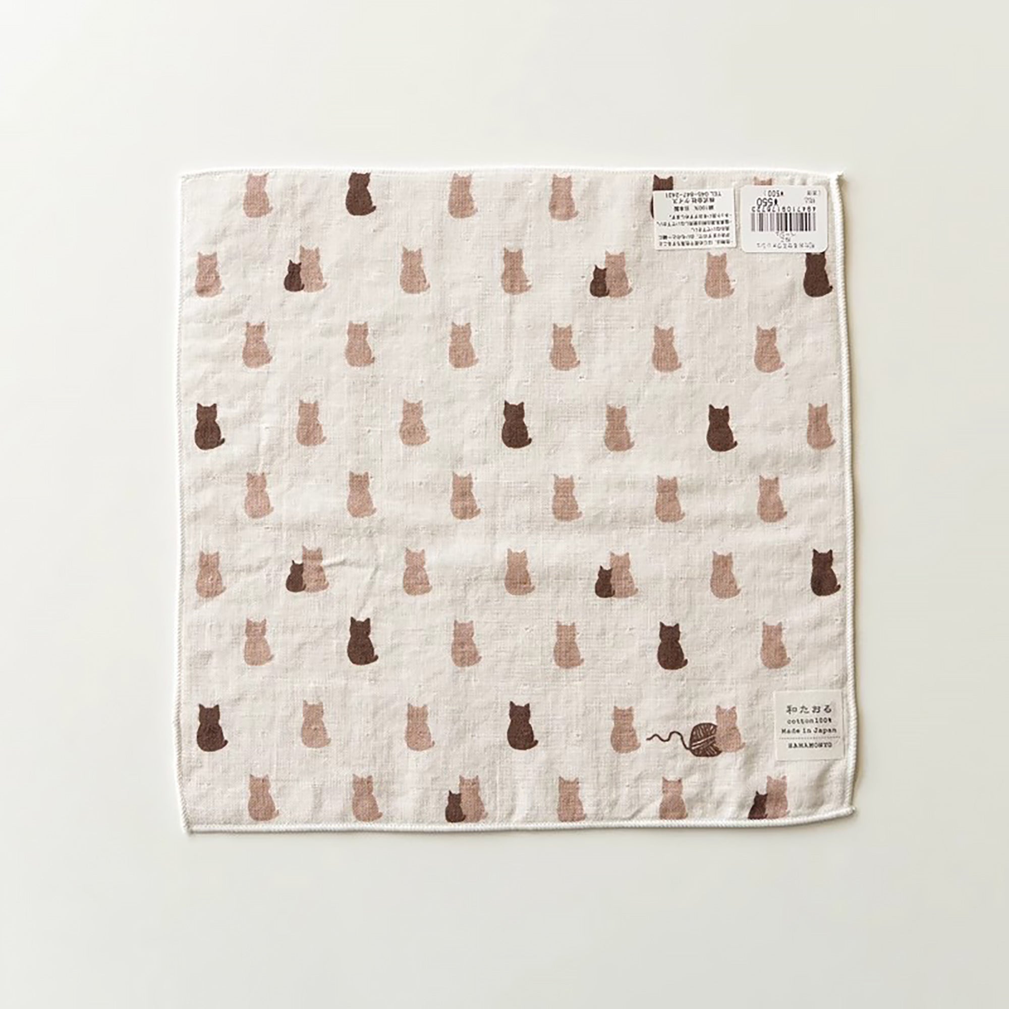 Petite serviette en gaze de coton double face de Hamamonyo