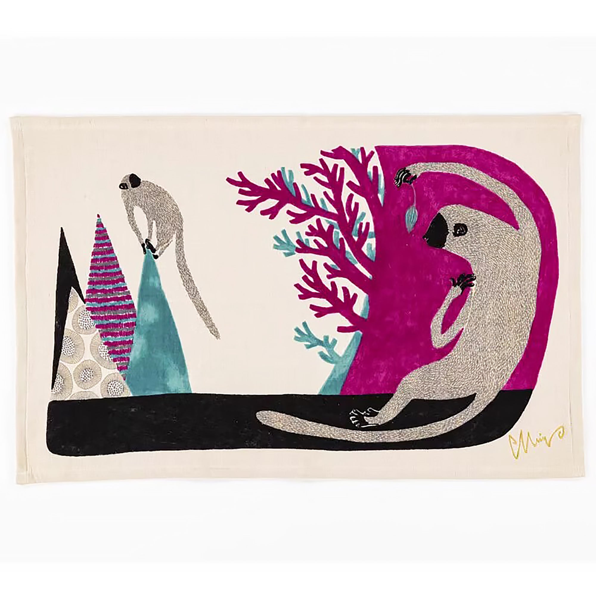 Serviette japonaise en coton Morita MiW