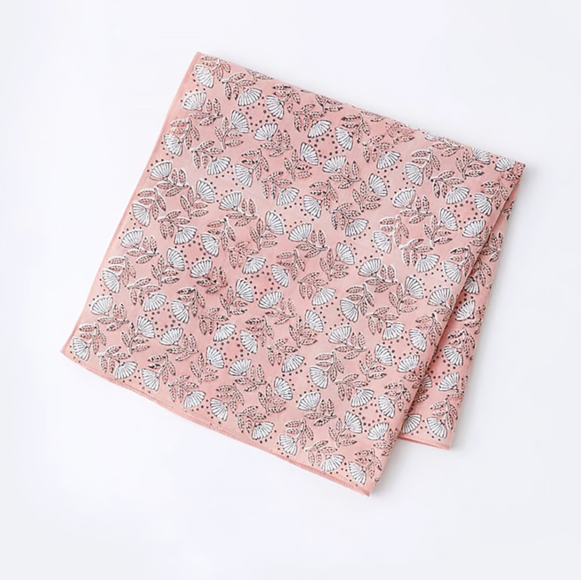 Serviette japonaise en coton imprimé à la main