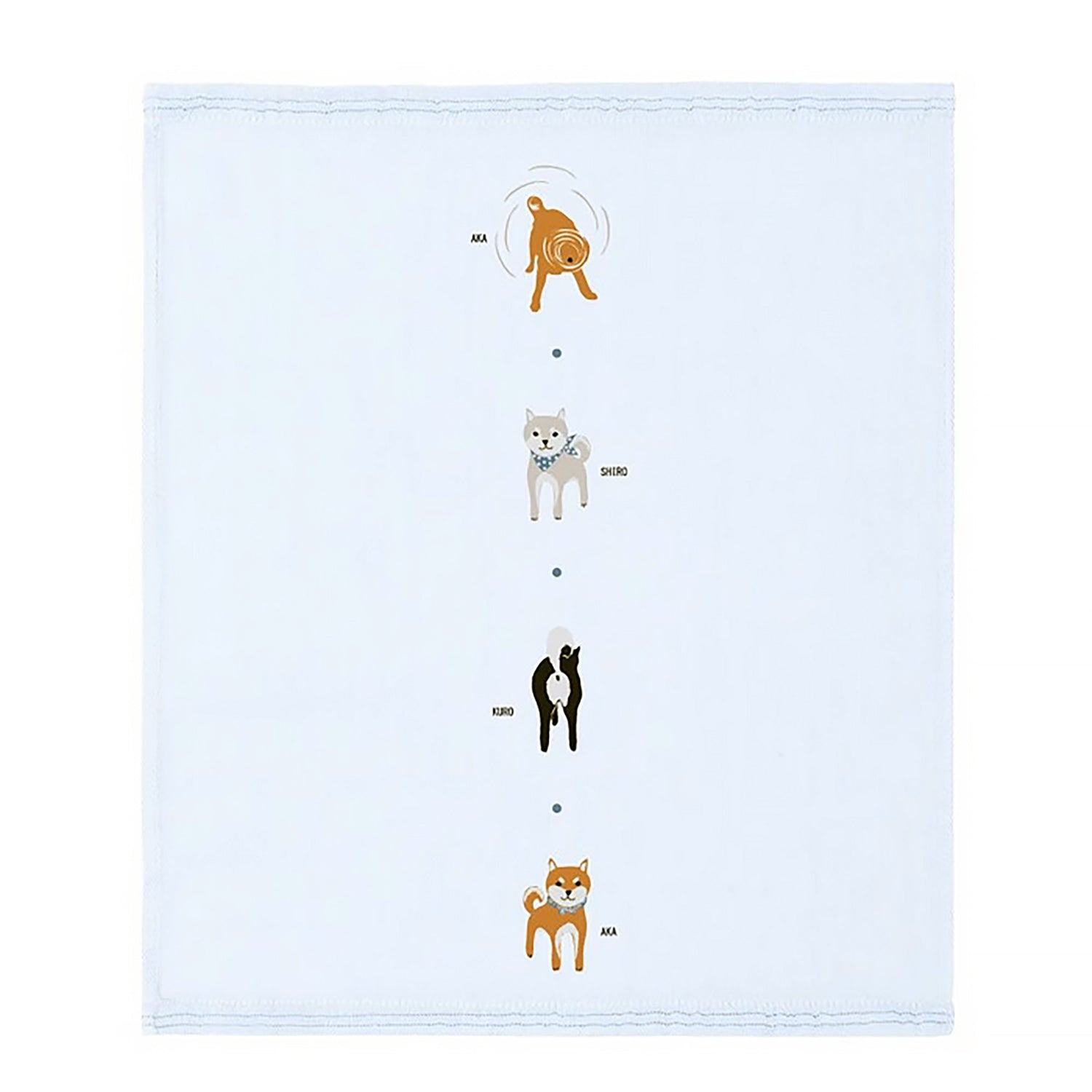 Serviette japonaise en coton Kontex